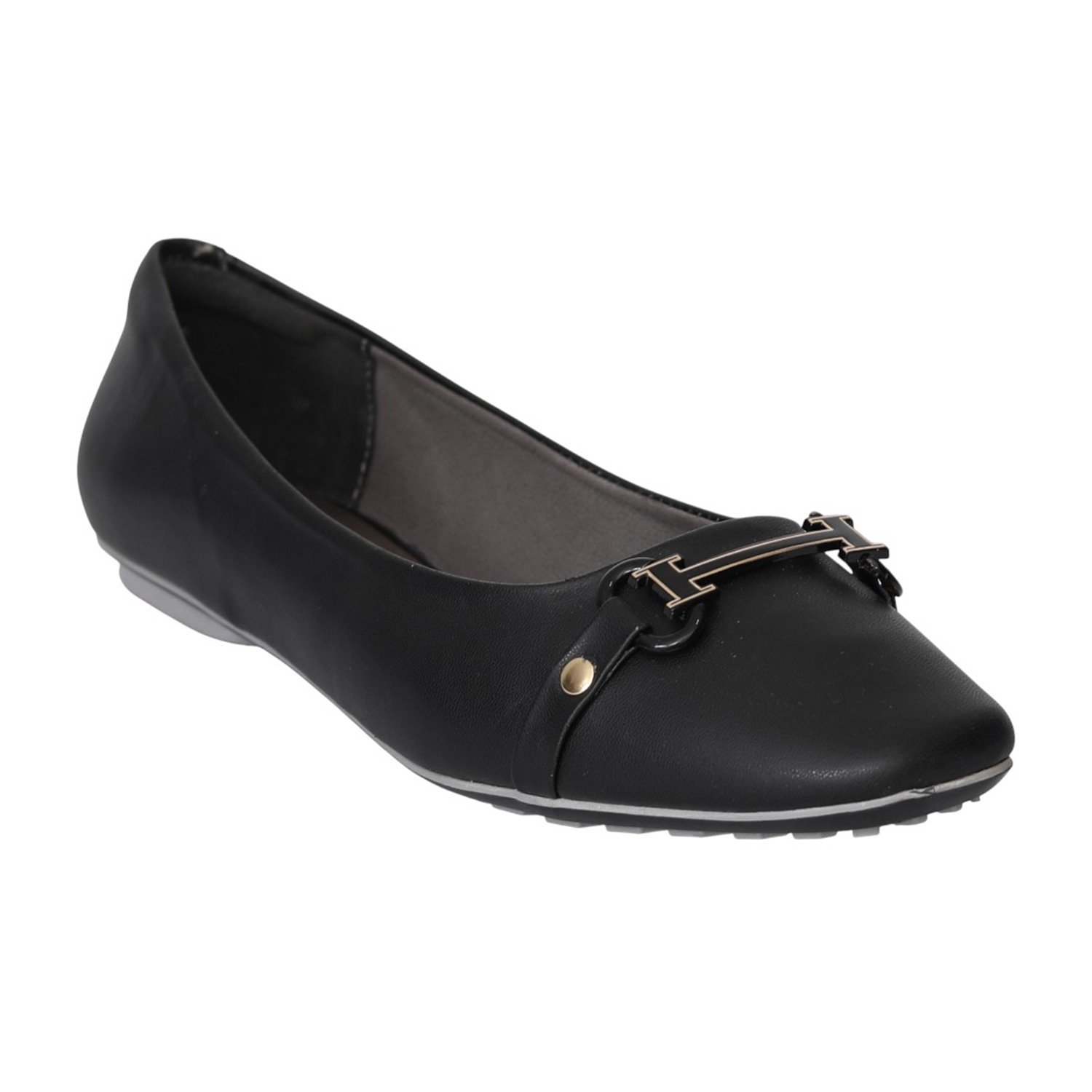 Women Black Comfort Ballet Shoes