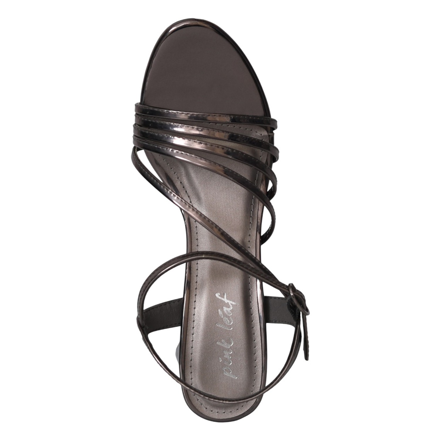 Women Smoke Grey Strappy Heels