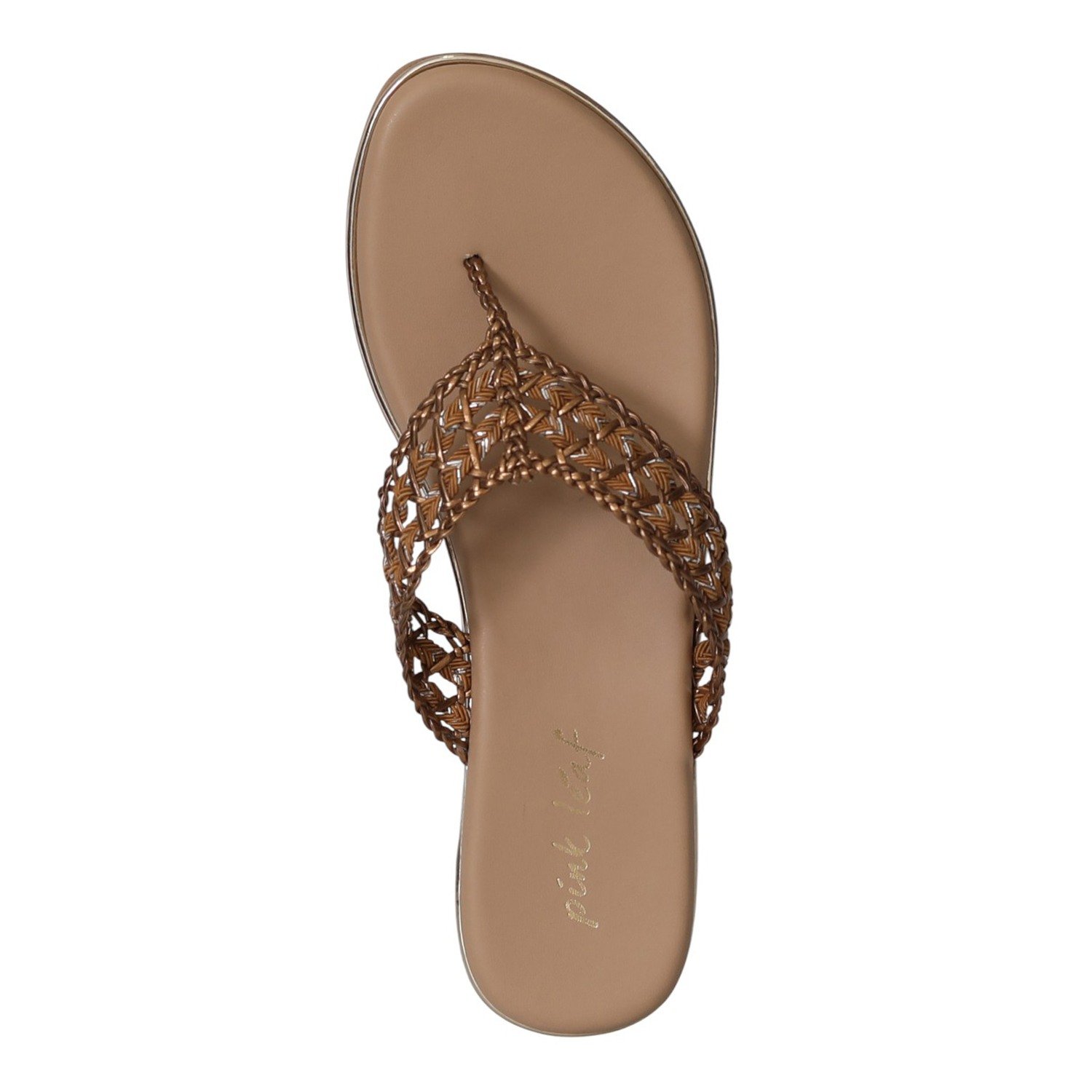 Women Antique Weave Wedges