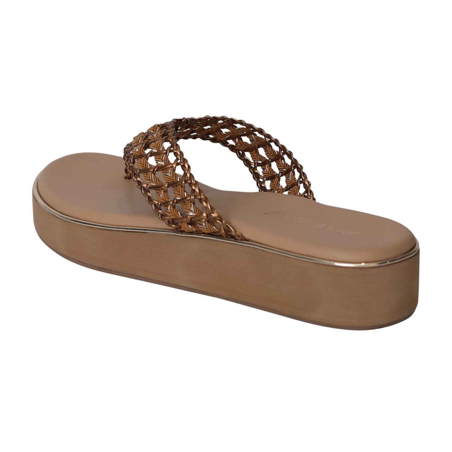 Women Antique Weave Wedges