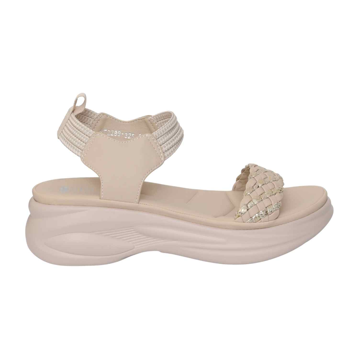 Women Silk Braid Wedges