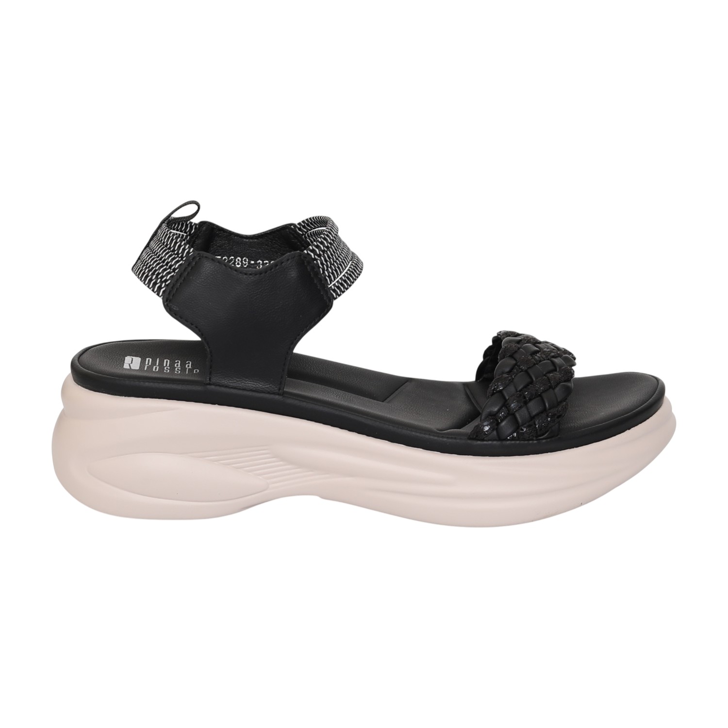 Women Obsidian Braid Wedges