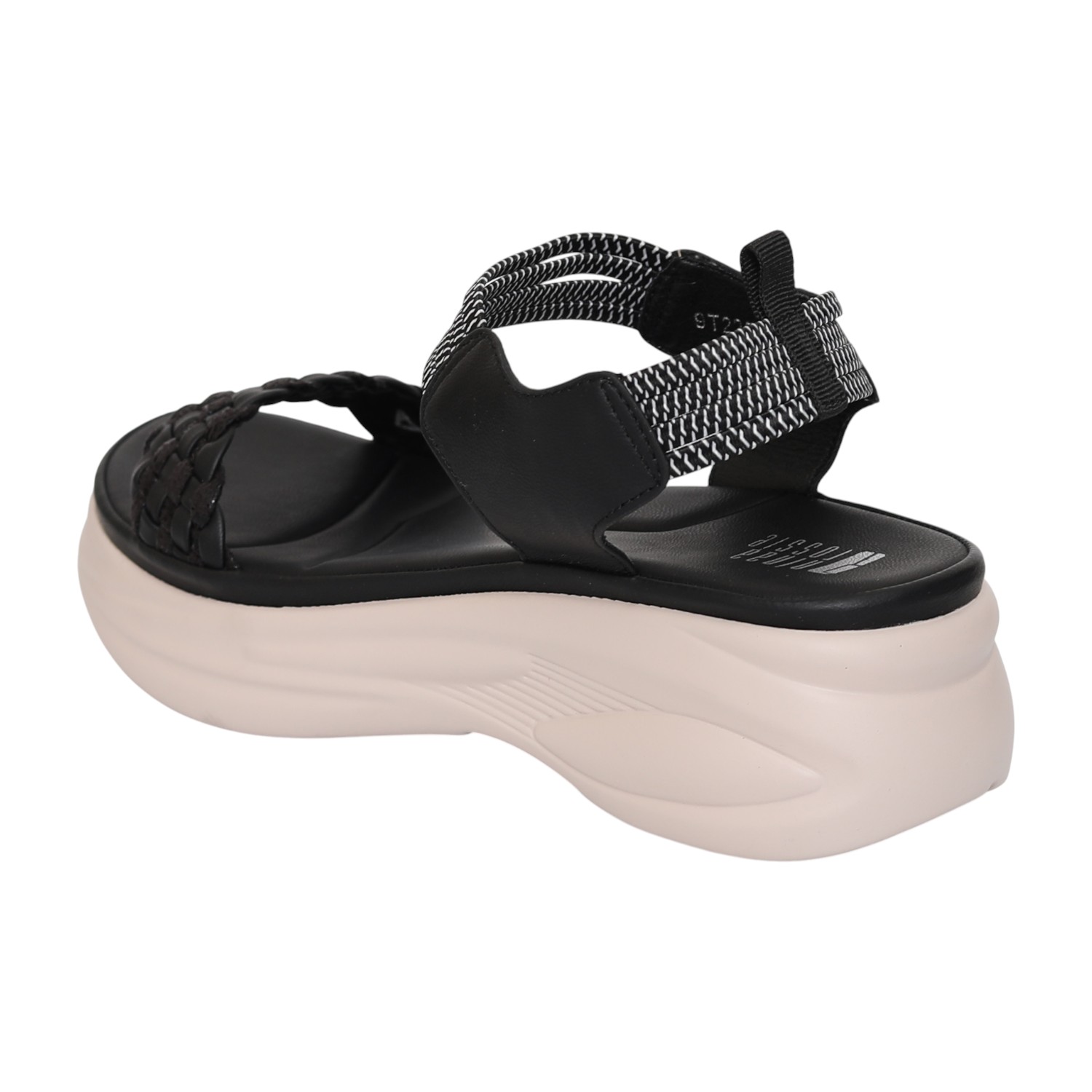 Women Obsidian Braid Wedges