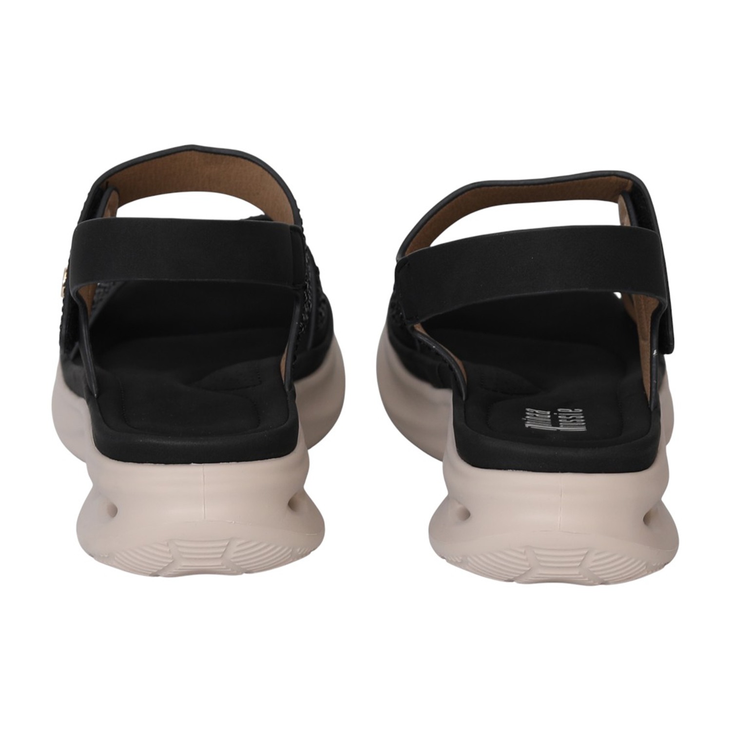 Women Black CloudLift Sparkle Sandals