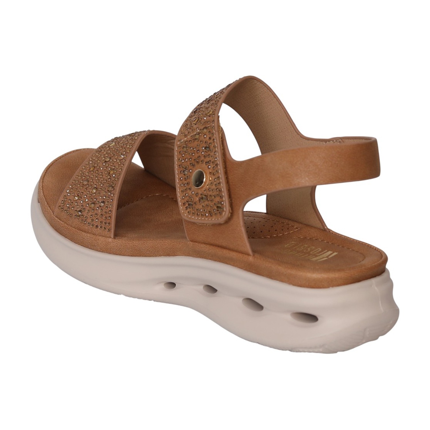 Women Camel CloudLift Sparkle Sandals