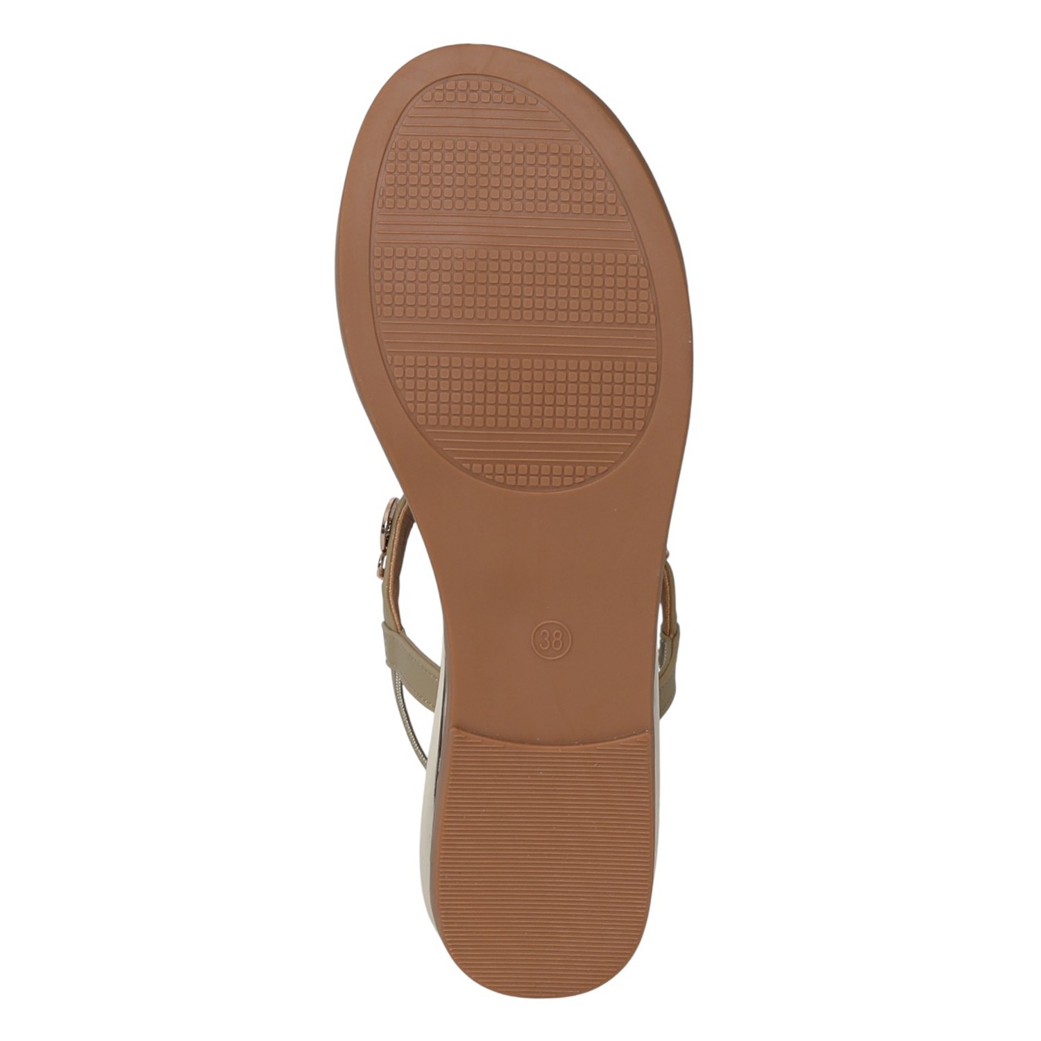 Women Green JewelLink Flat Sandals