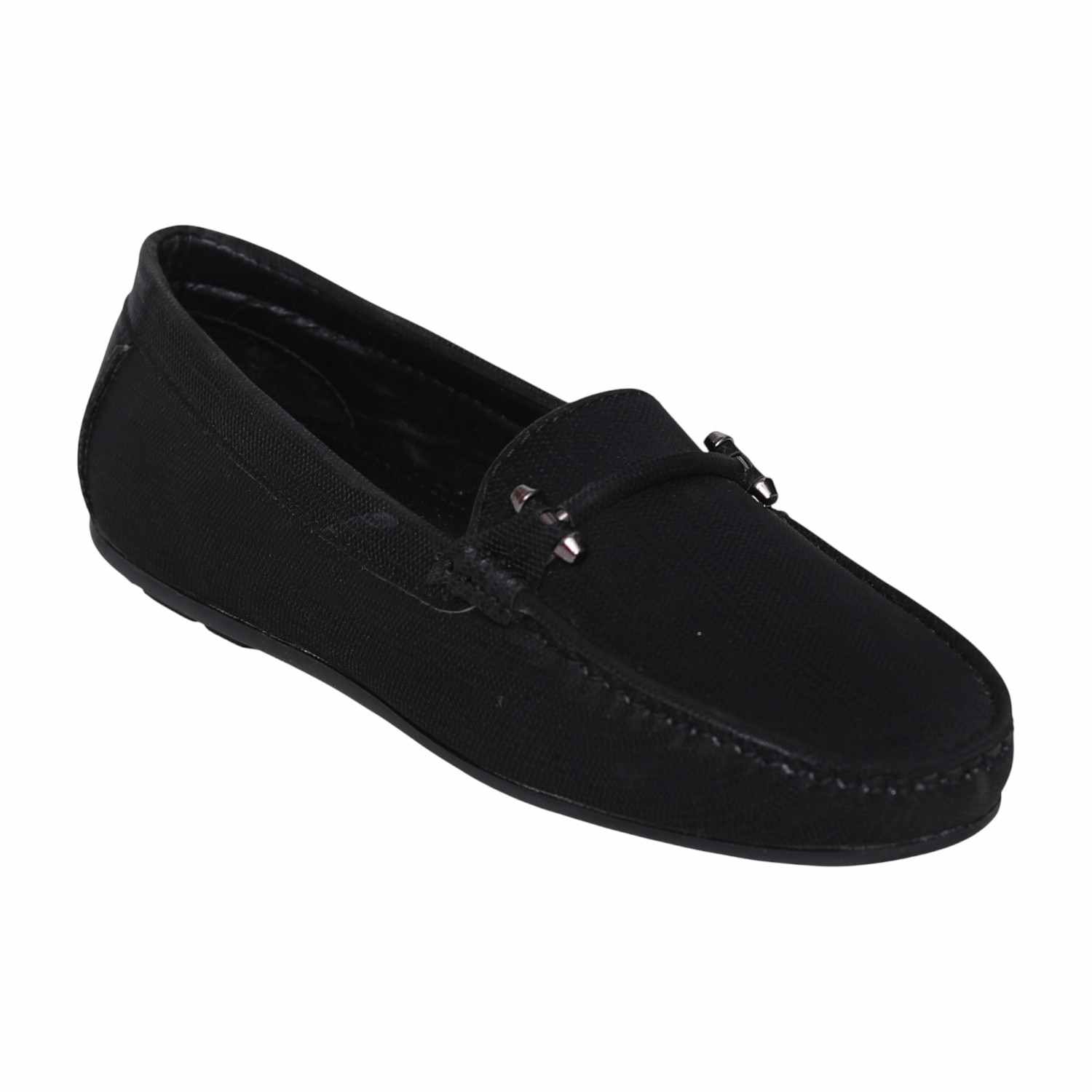 Greta Women’s Classic Black Slip-On Loafers
