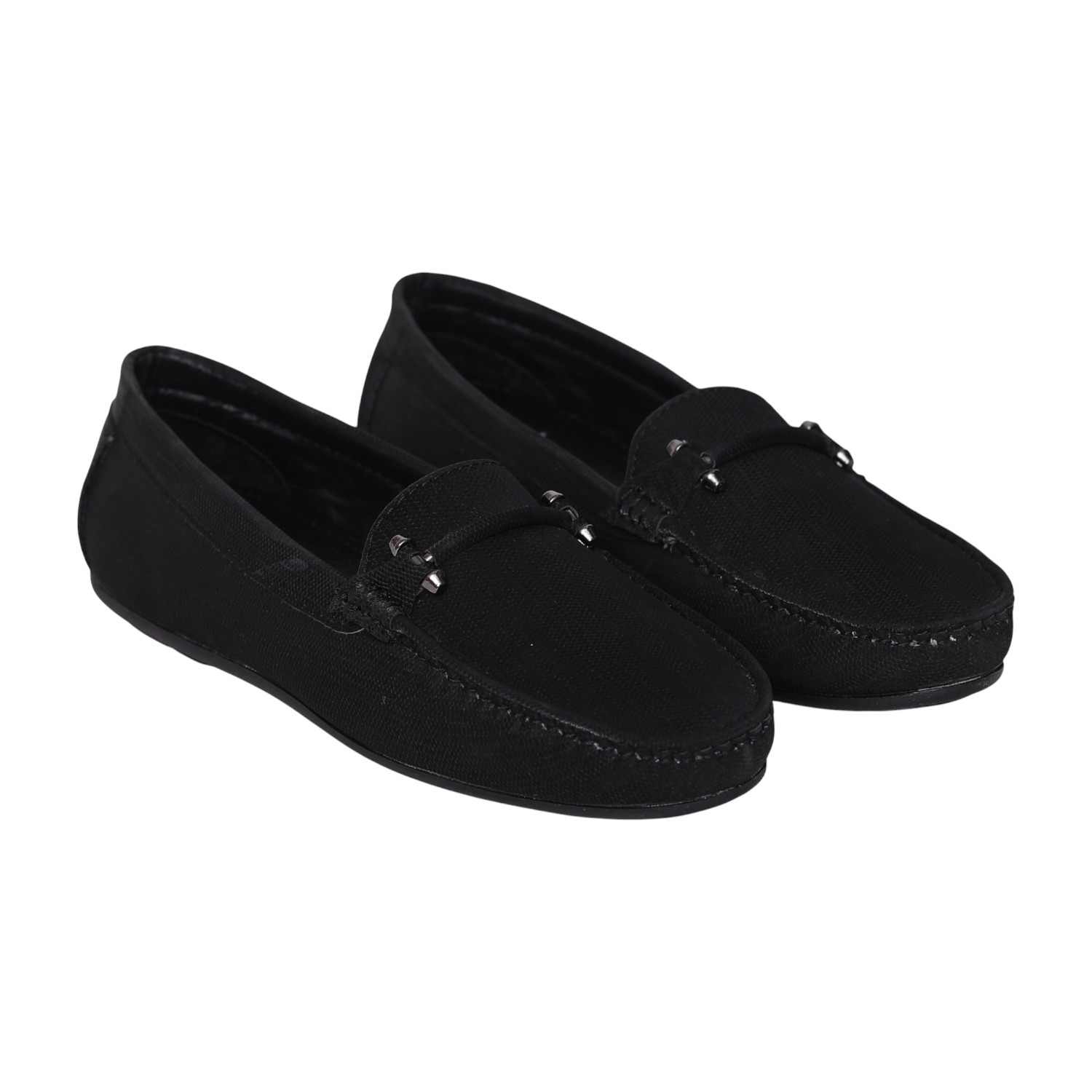 Greta Women’s Classic Black Slip-On Loafers