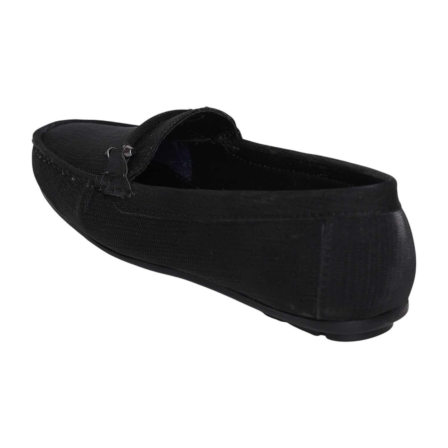 Greta Women’s Classic Black Slip-On Loafers