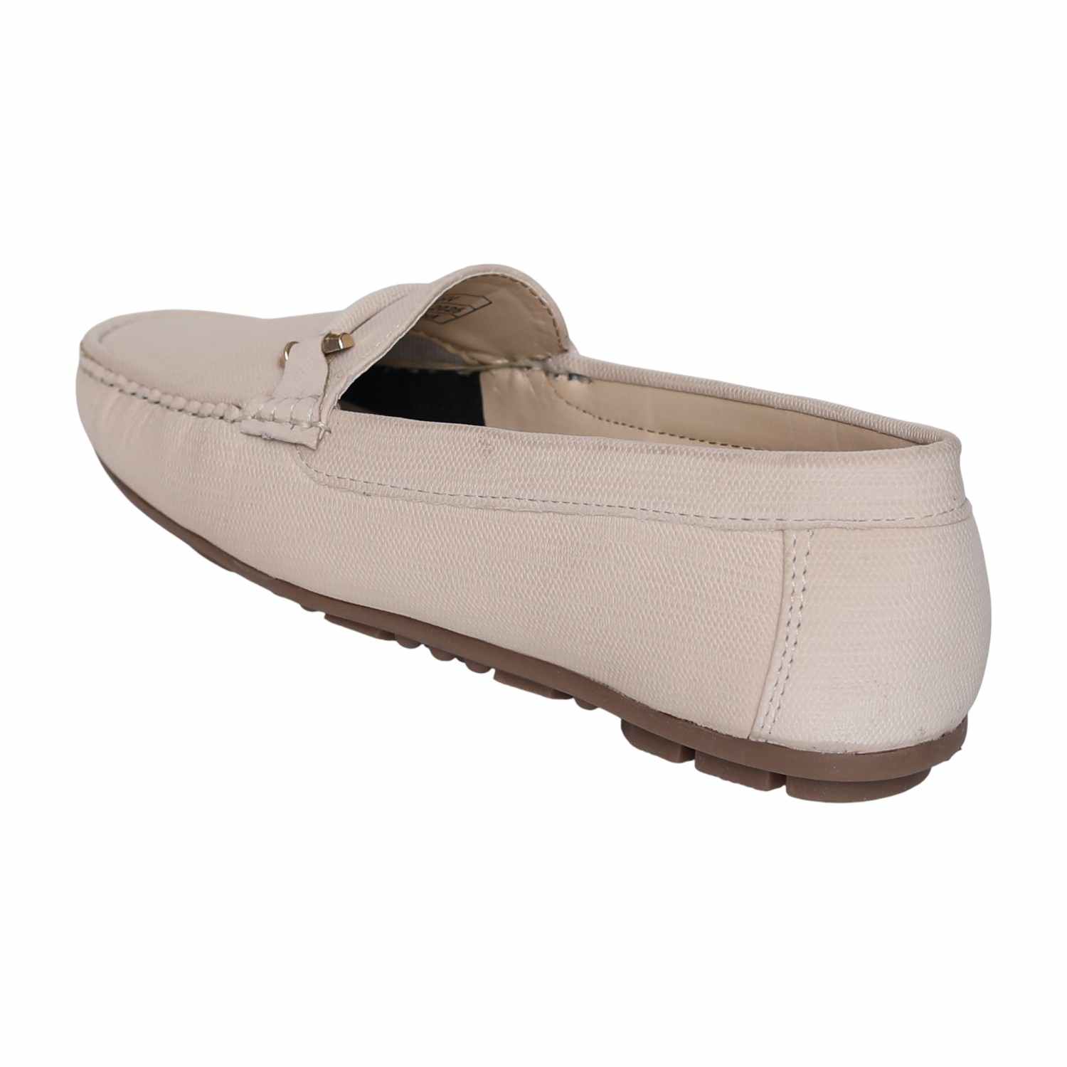 Greta Women’s Classic Beige Slip-On Loafers