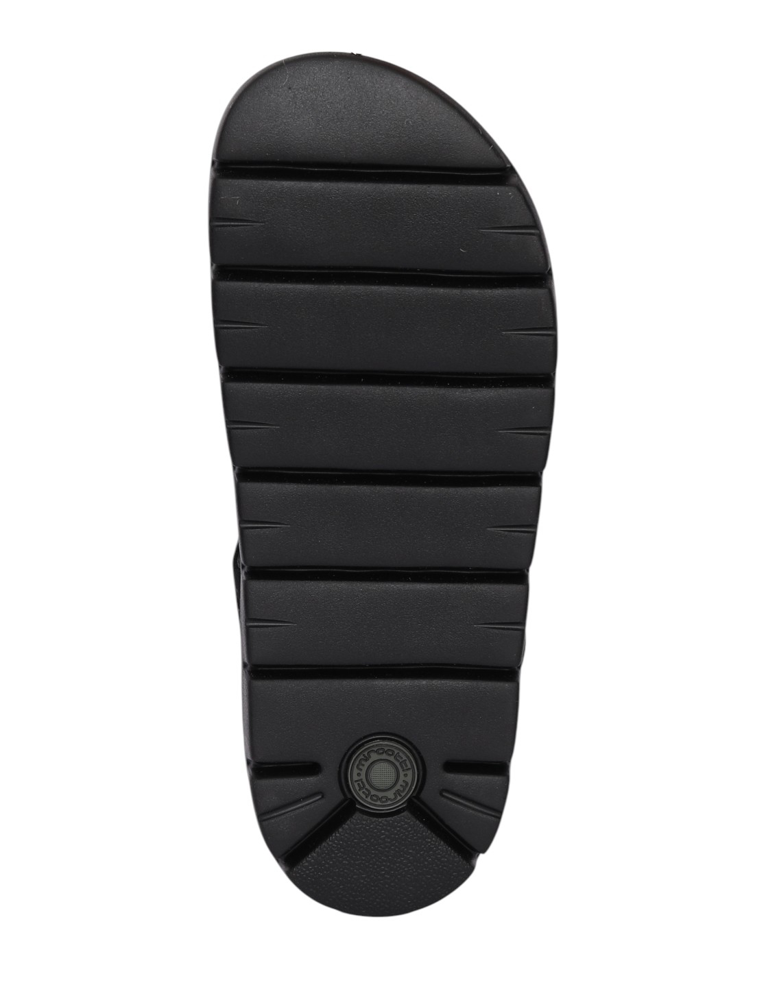 Men Black Rugged Comfort Sandal