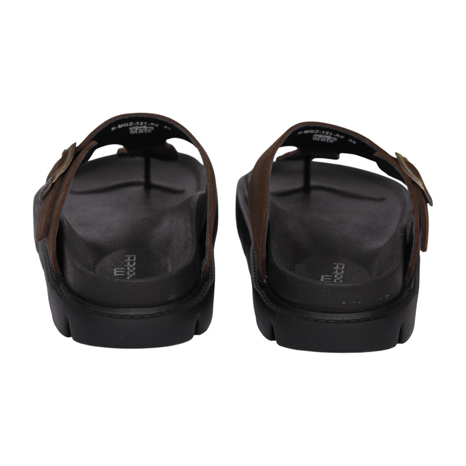 Men Brown Rugged Comfort Sandal