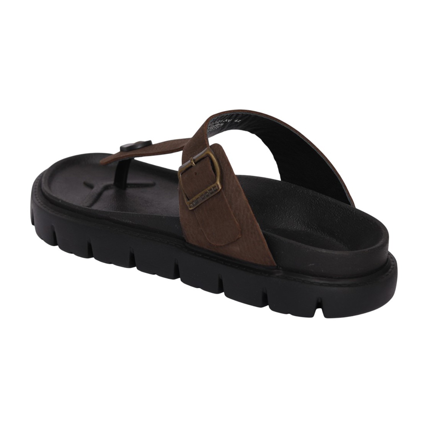 Men Brown Rugged Comfort Sandal