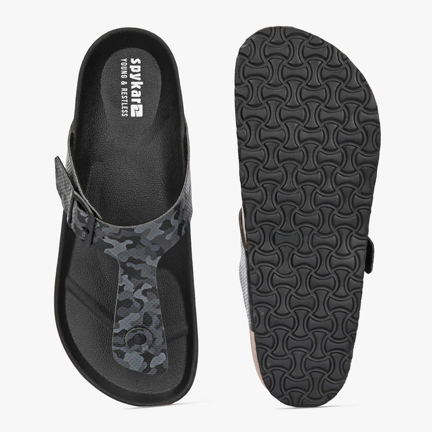 LYON 2.0 BLACK CAMO THONG