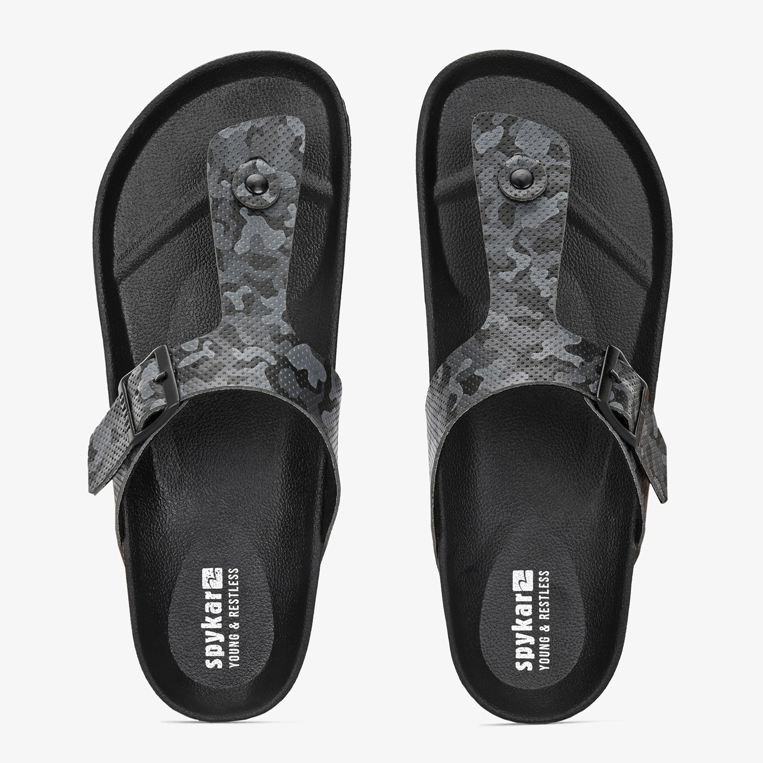 LYON 2.0 BLACK CAMO THONG