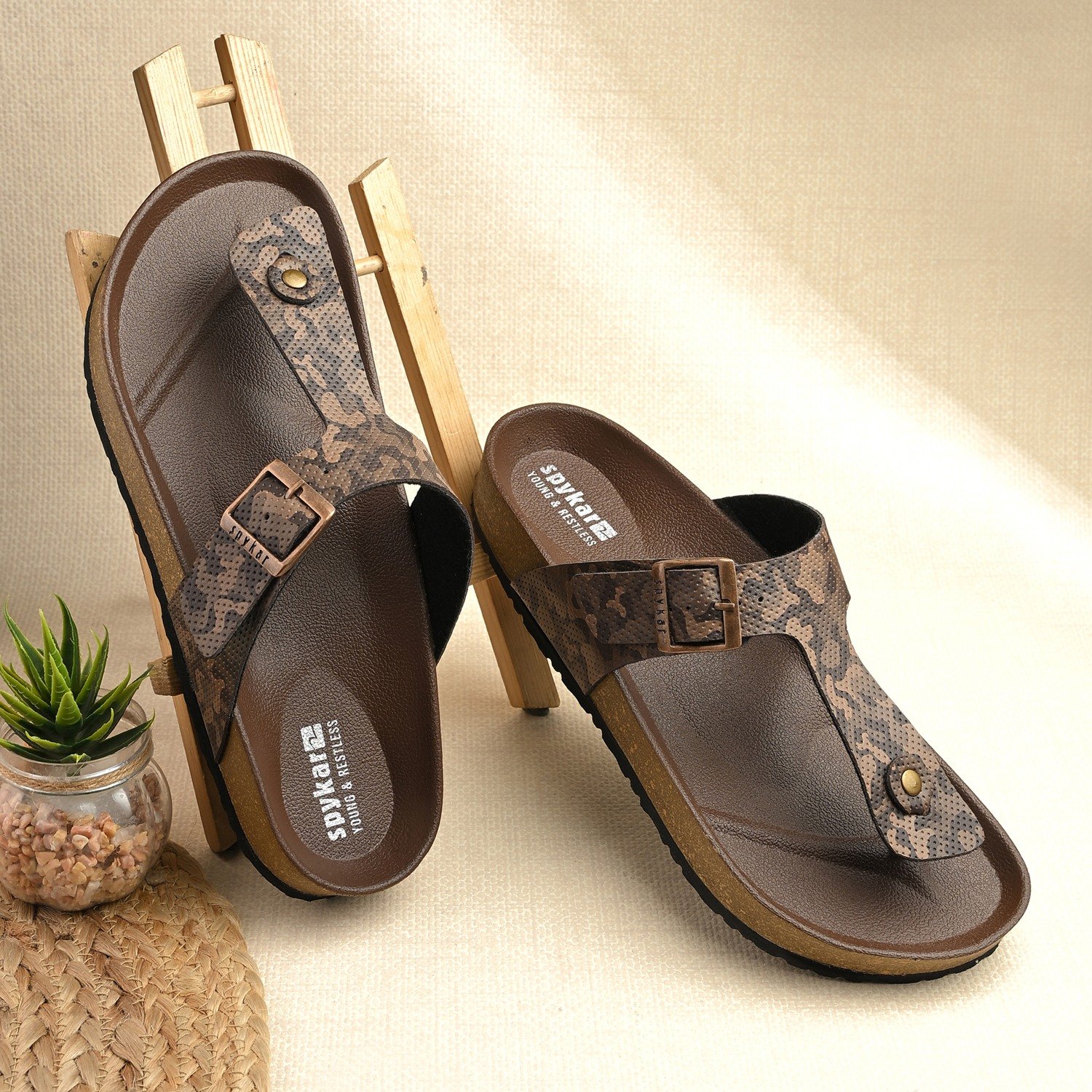 LYON 2.0 BROWN CAMO  THONG