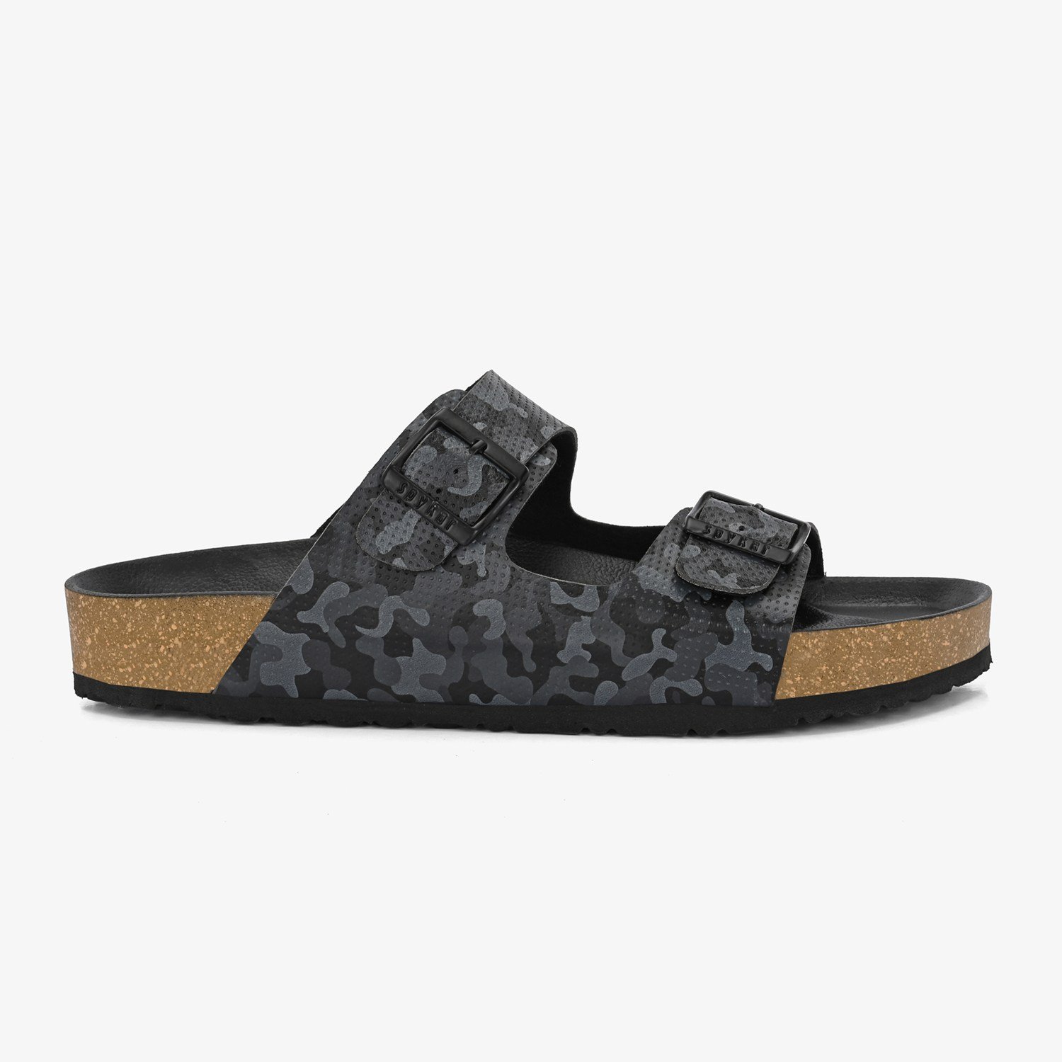 Spykar Remy 2.0 Black Camo Sandals