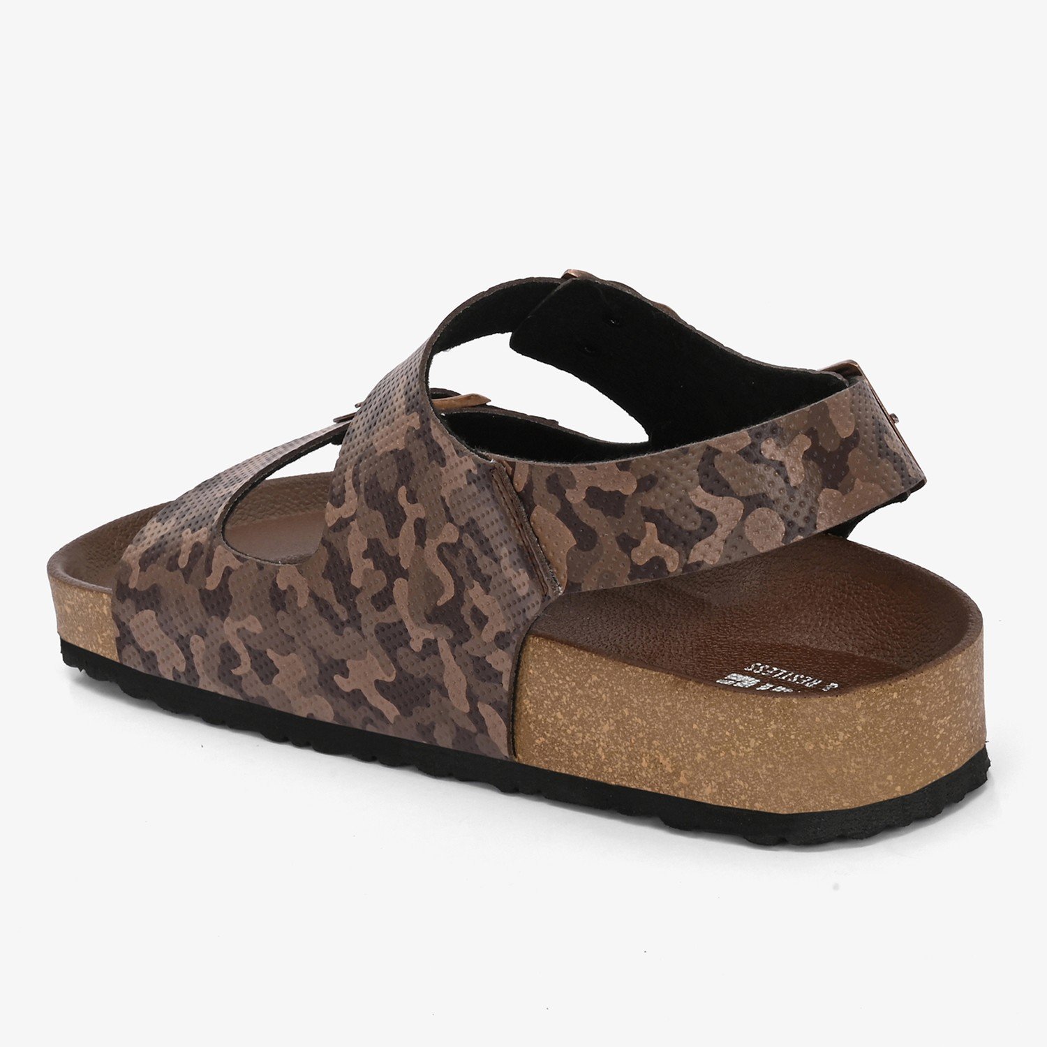 Spykar Remy 2.0 Brown Camo Sandals