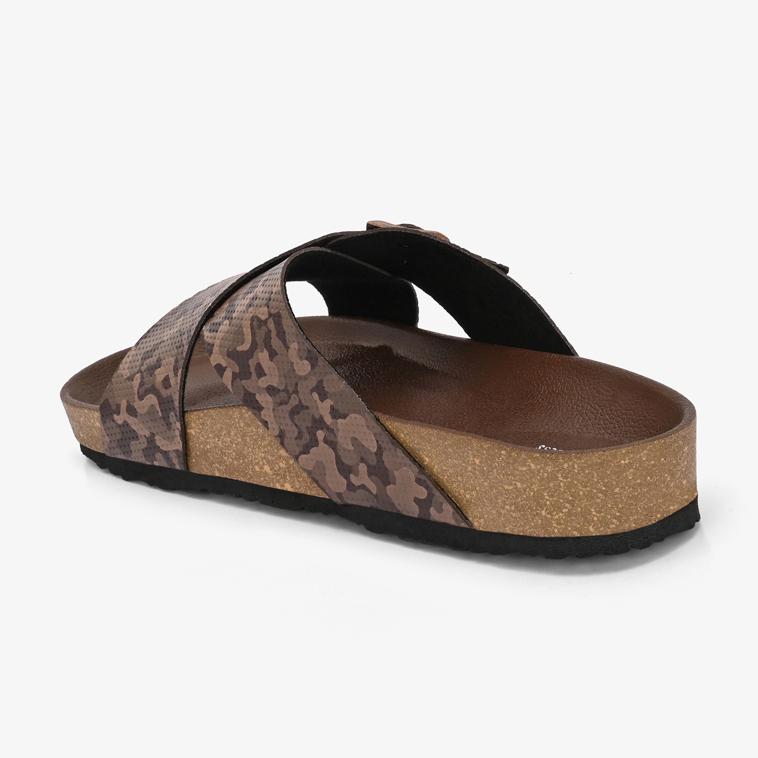 Spykar Empire 2.0 Brown Camo Sandals