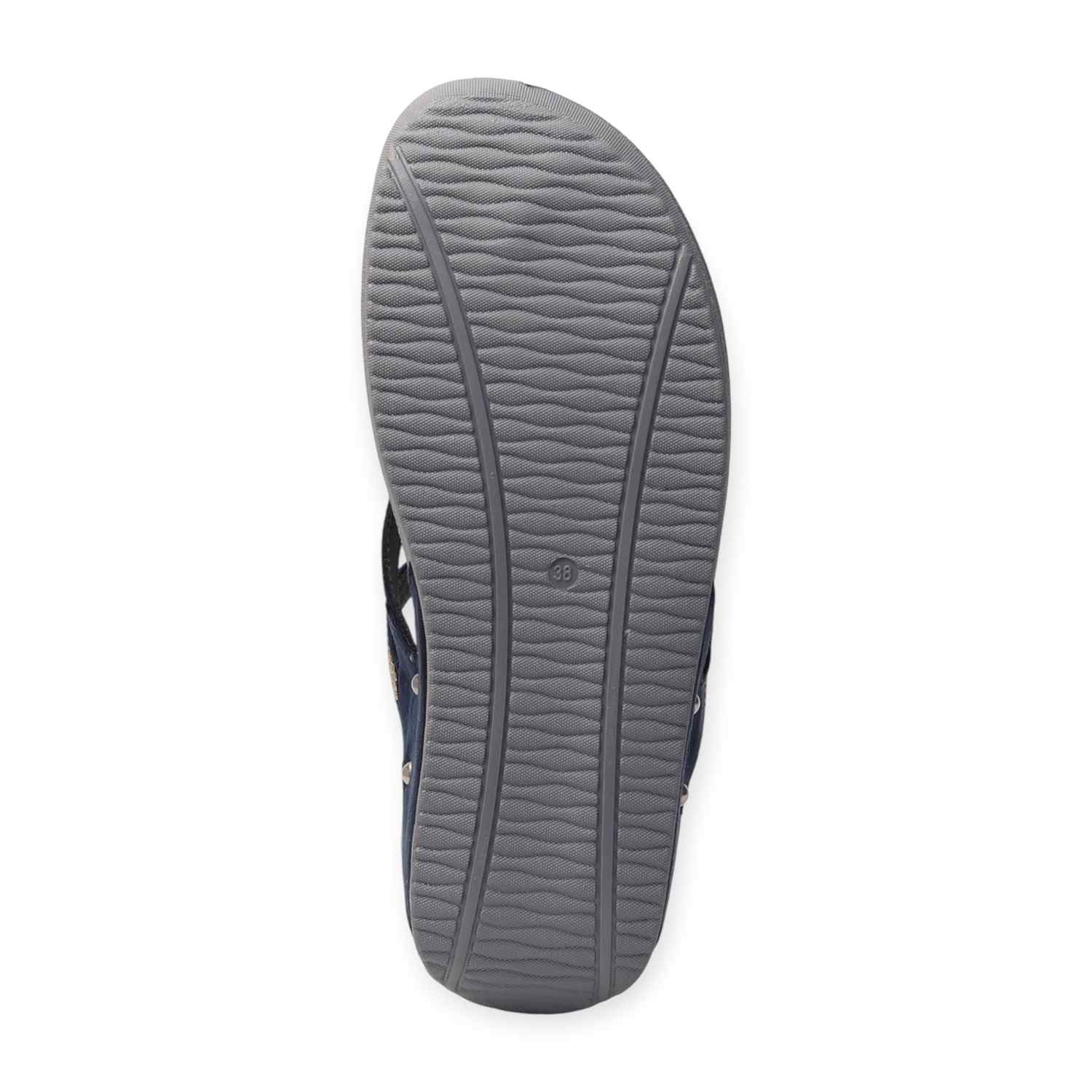 Pinkleaf Women’s Navy Embellished Sandals