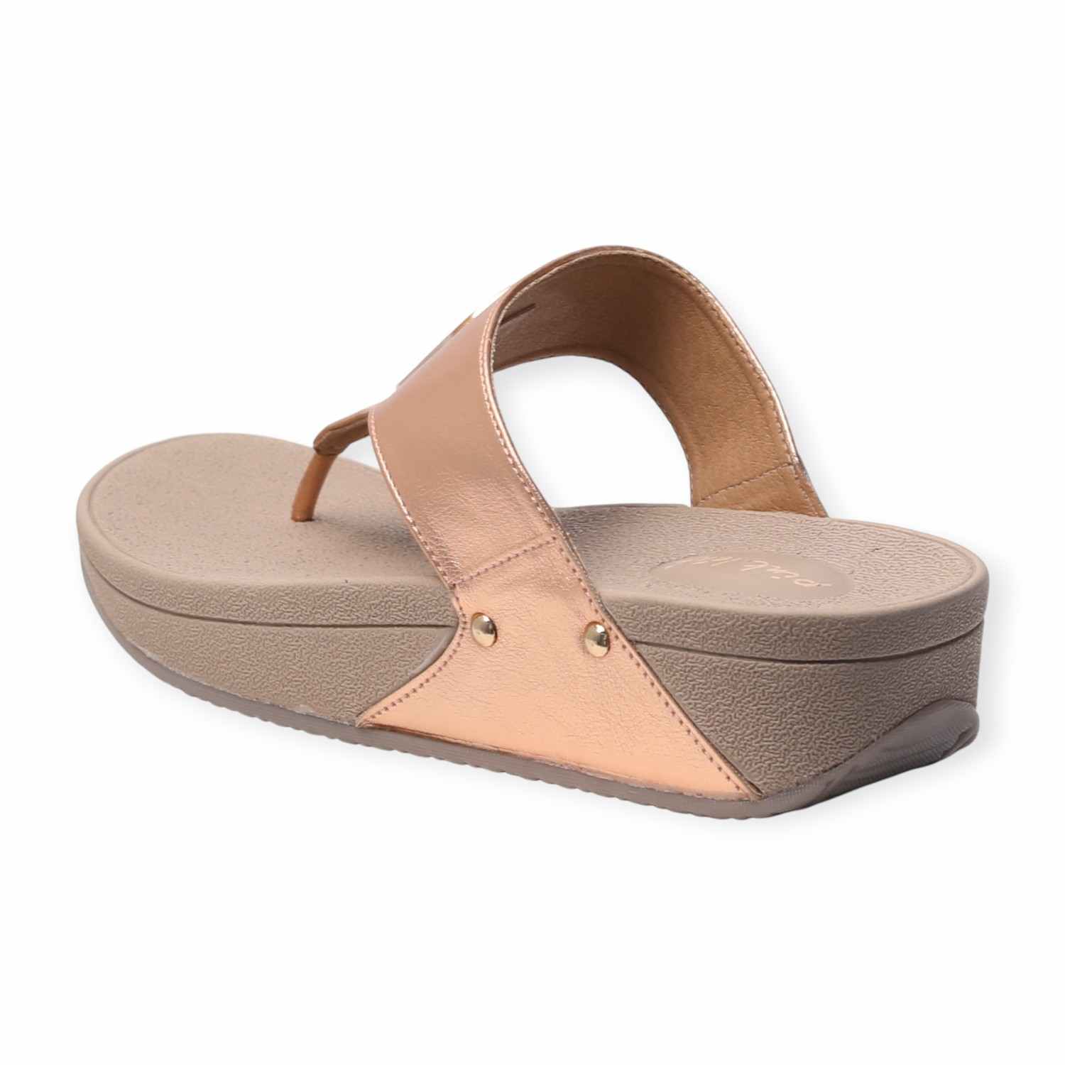 Pinkleaf Women’s Metallic Black Sandals