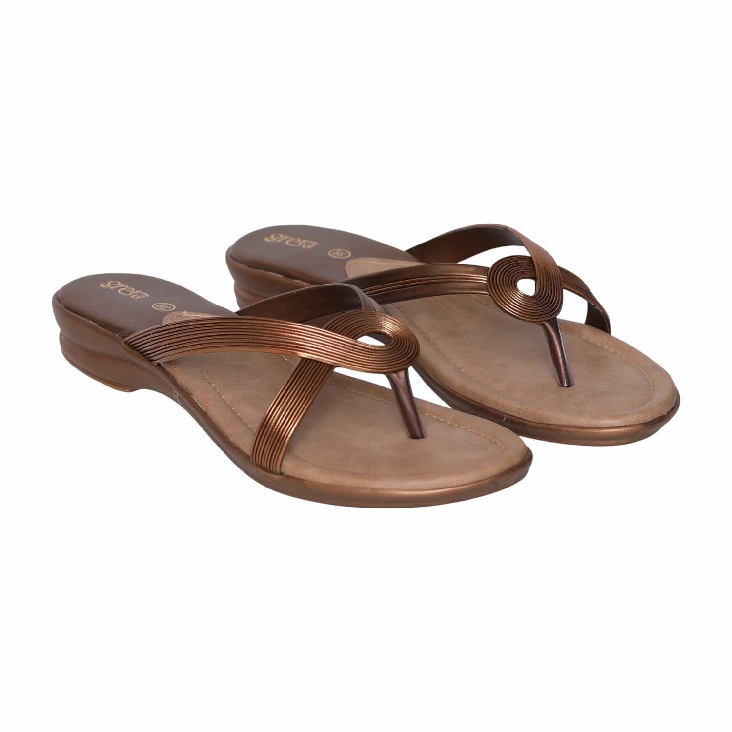 Greta Women’s Stylish Brown Sandals