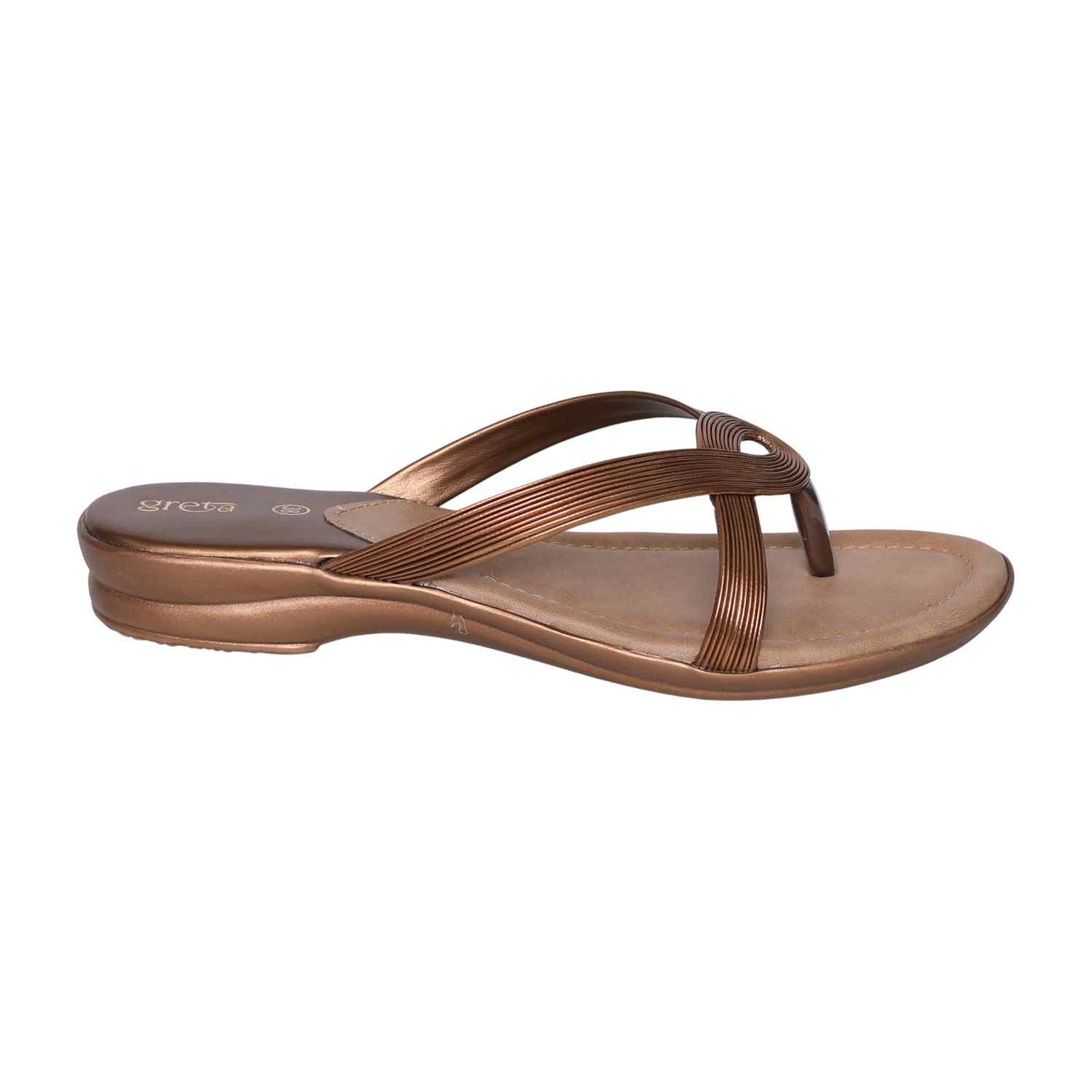 Greta Women’s Stylish Brown Sandals