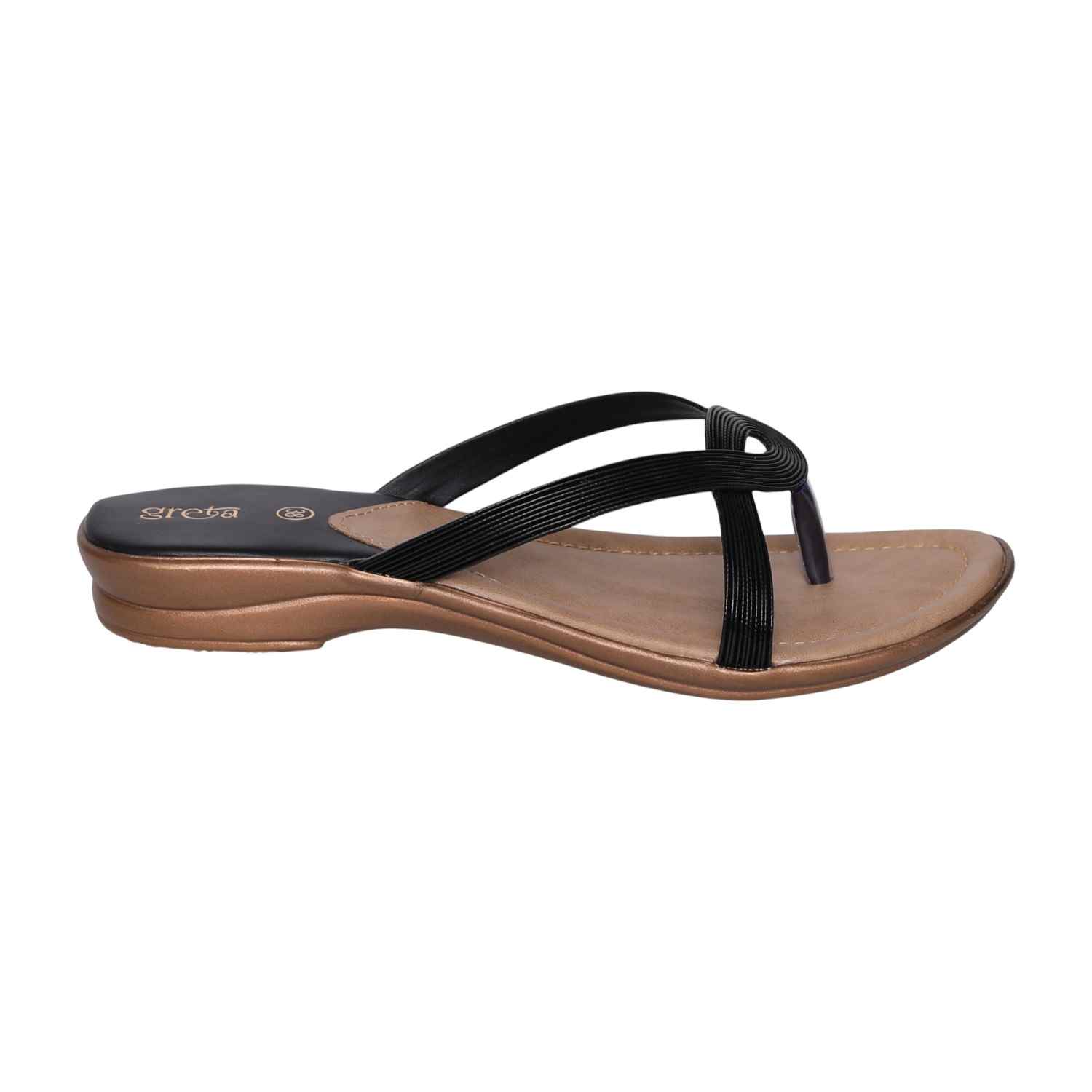 Greta Women’s Stylish Black Sandals