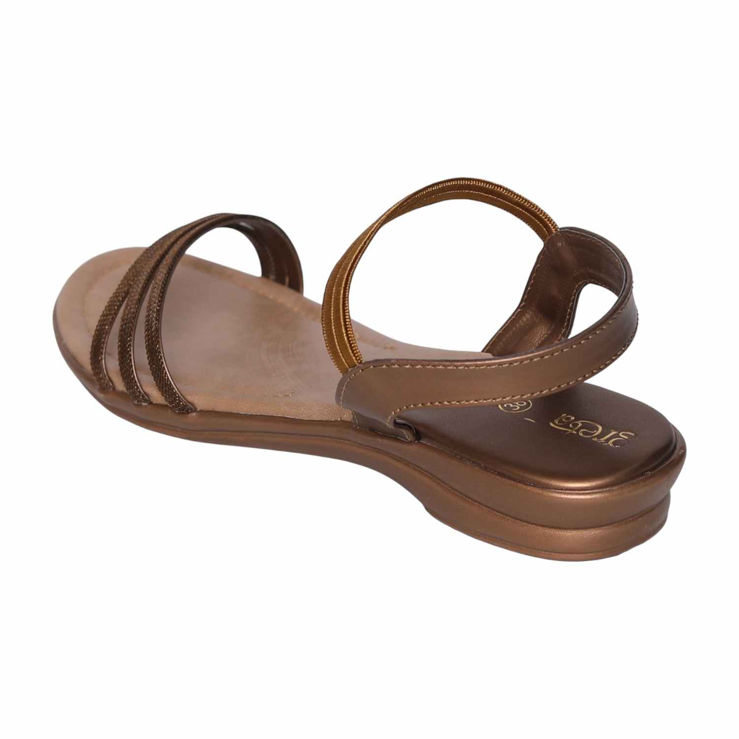 Greta Women’s Brown Backstrap Sandals