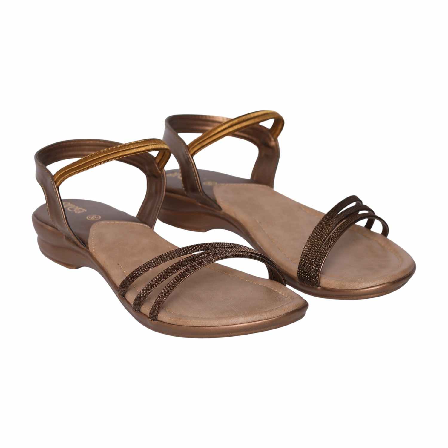 Greta Women’s Brown Backstrap Sandals