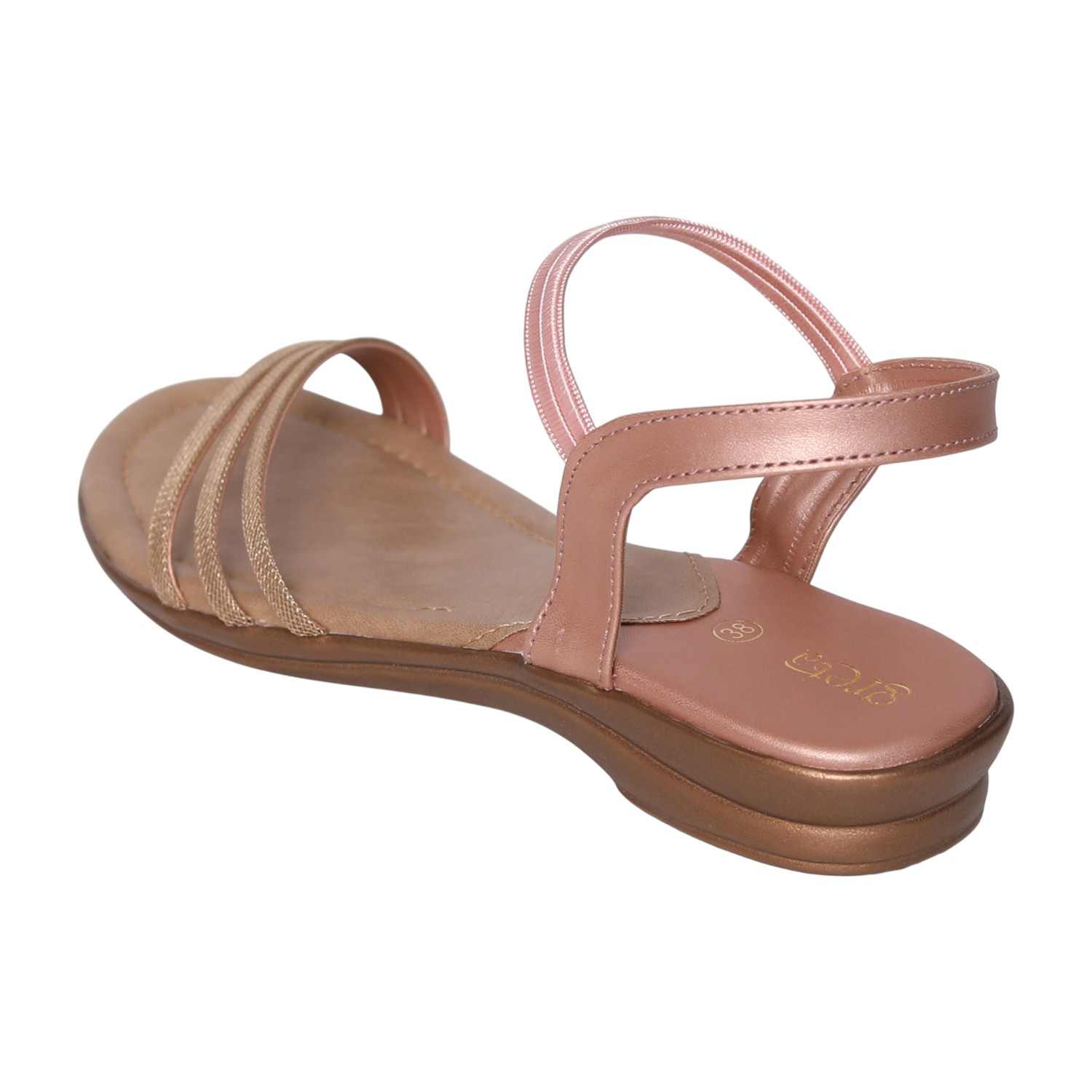 Greta Women’s Rose Pink Backstrap Sandals