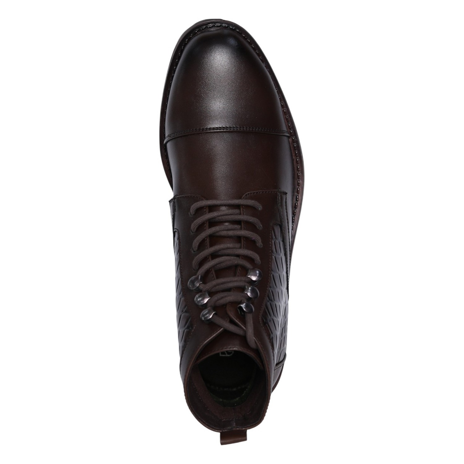 Men Brown Ridgecraft Lace-Up Boots