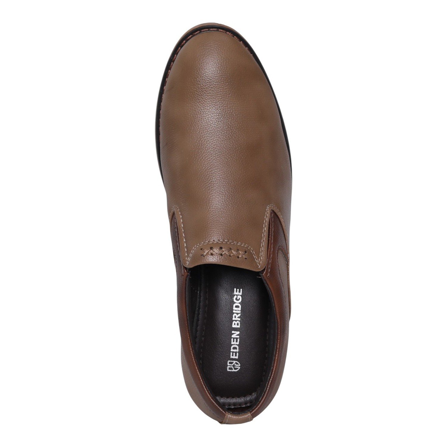 Men Beige Modern Classic Slip-On Shoes