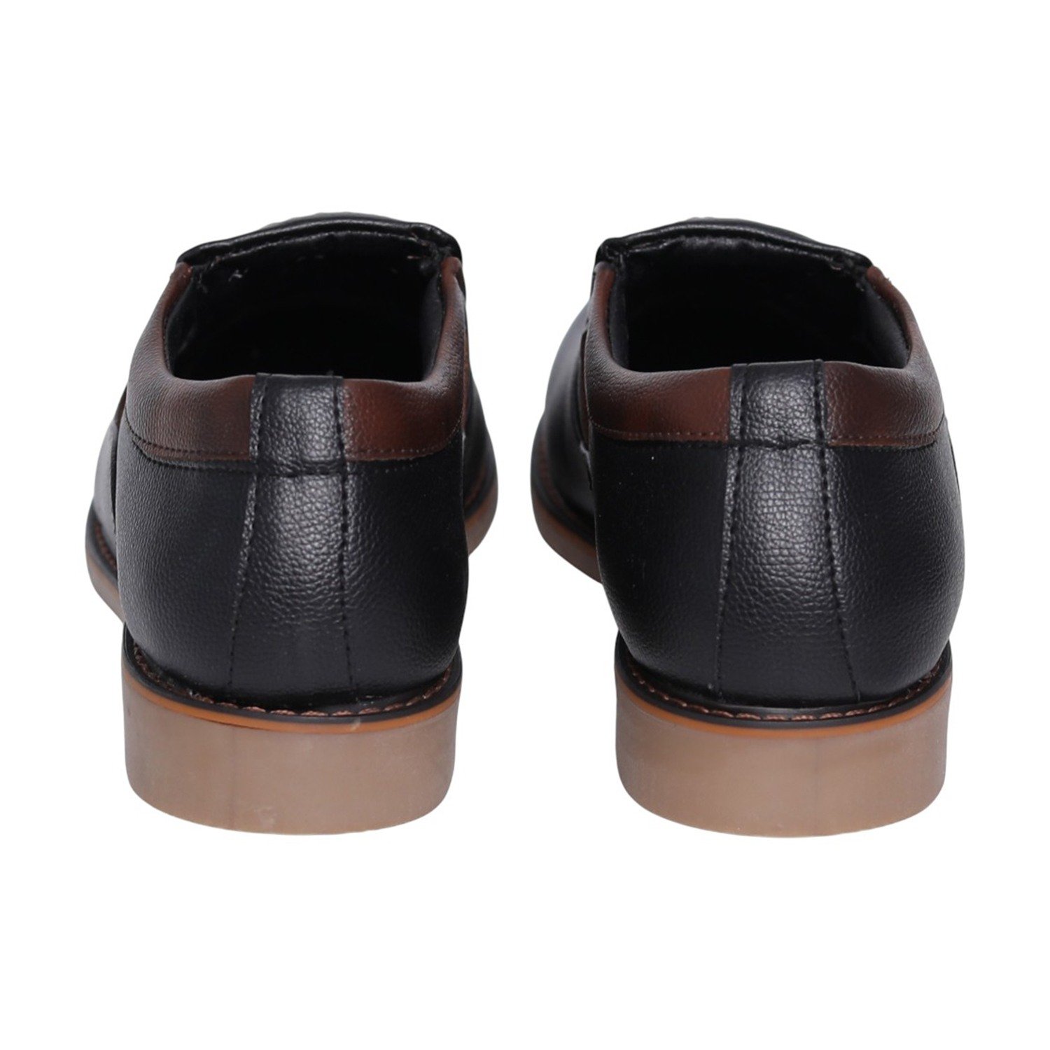 Men Black Modern Classic Slip-On Shoes
