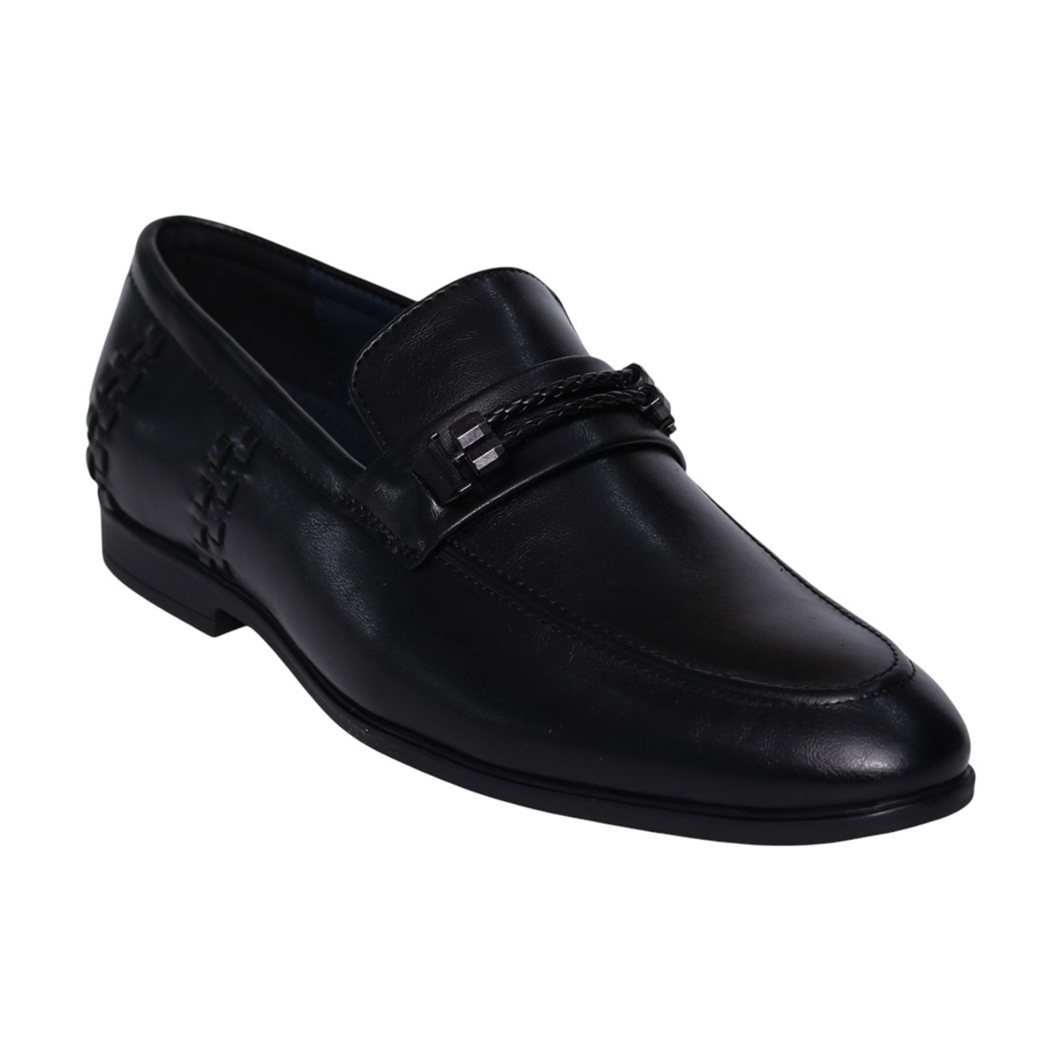 Black Classic Leather Penny Loafer