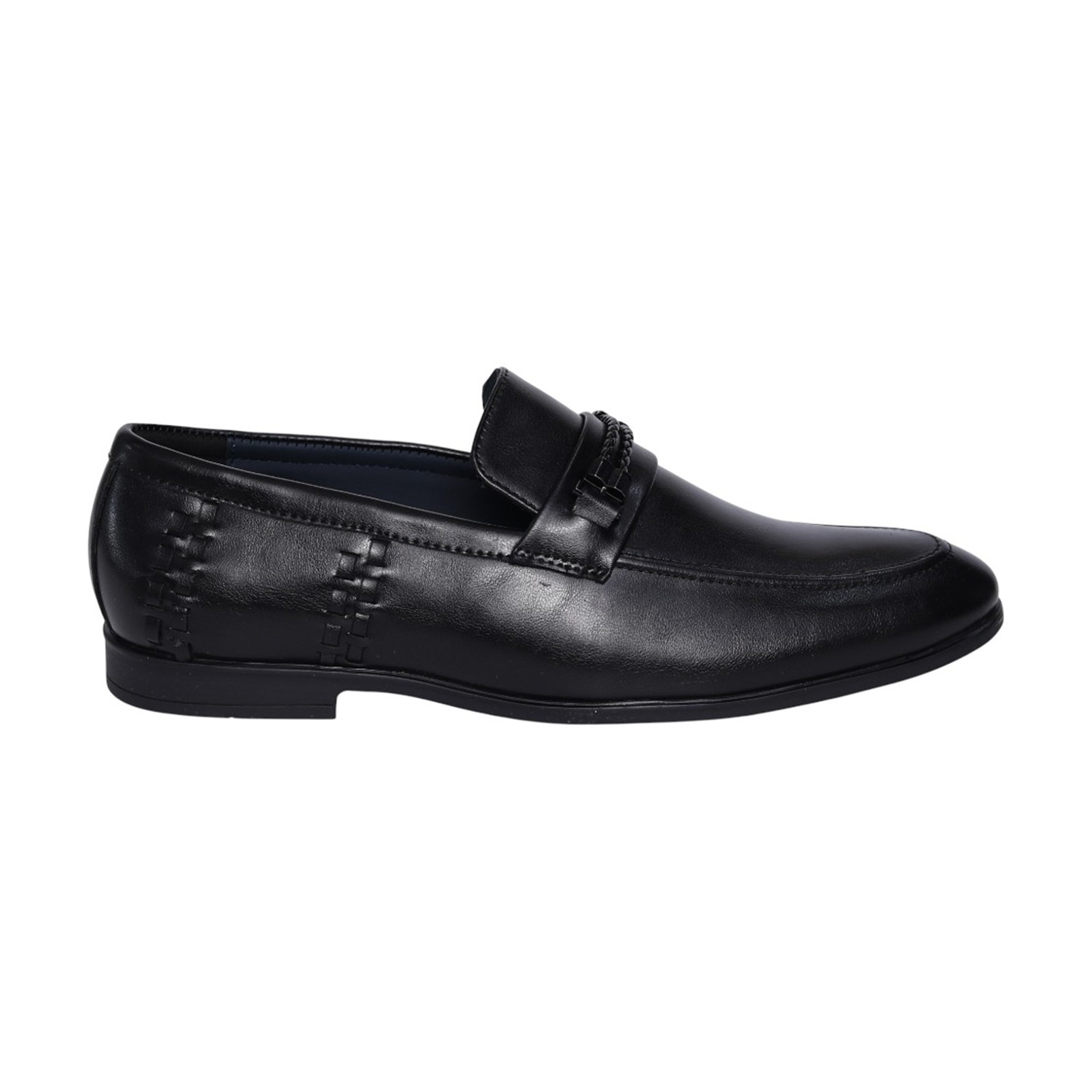 Black Classic Leather Penny Loafer