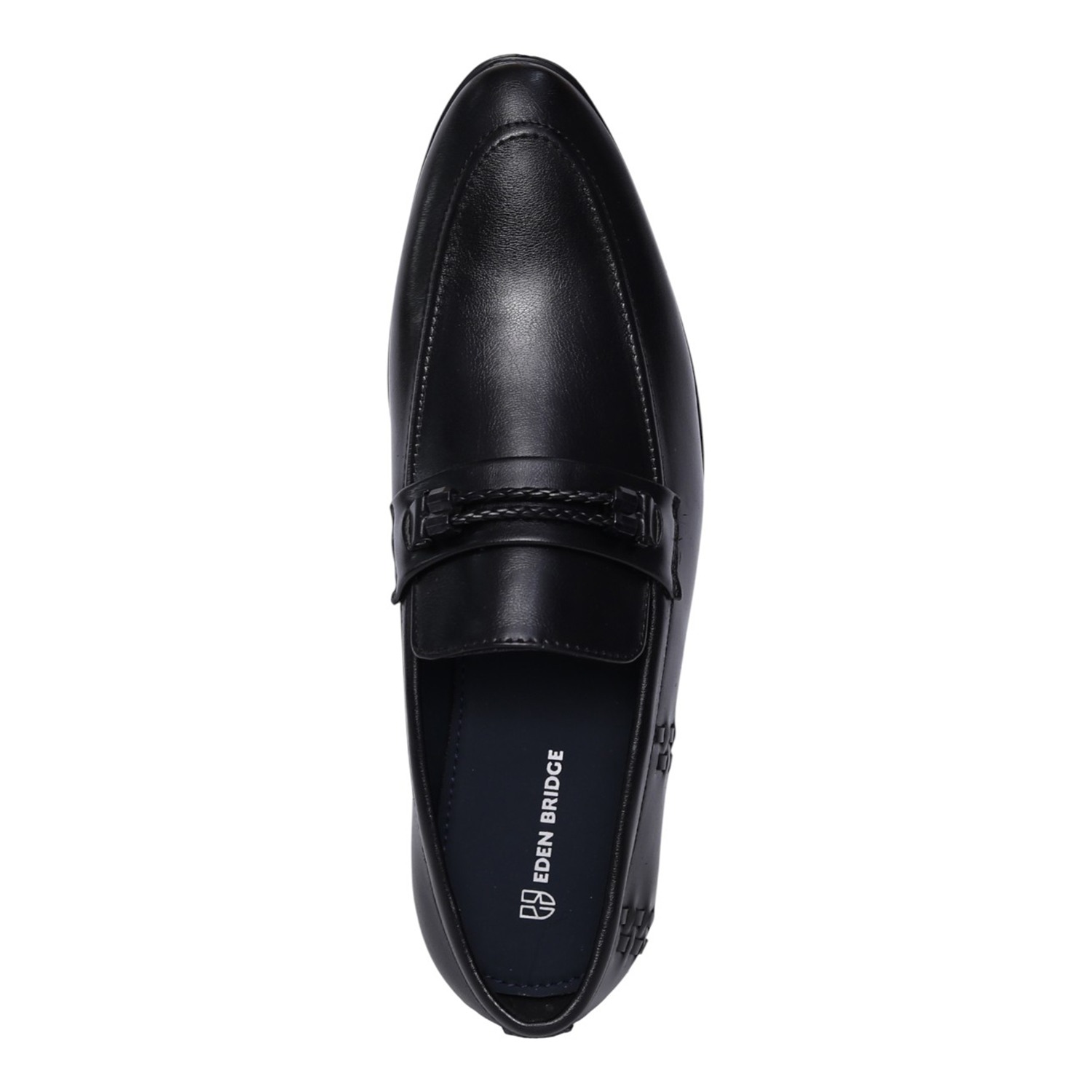 Black Classic Leather Penny Loafer