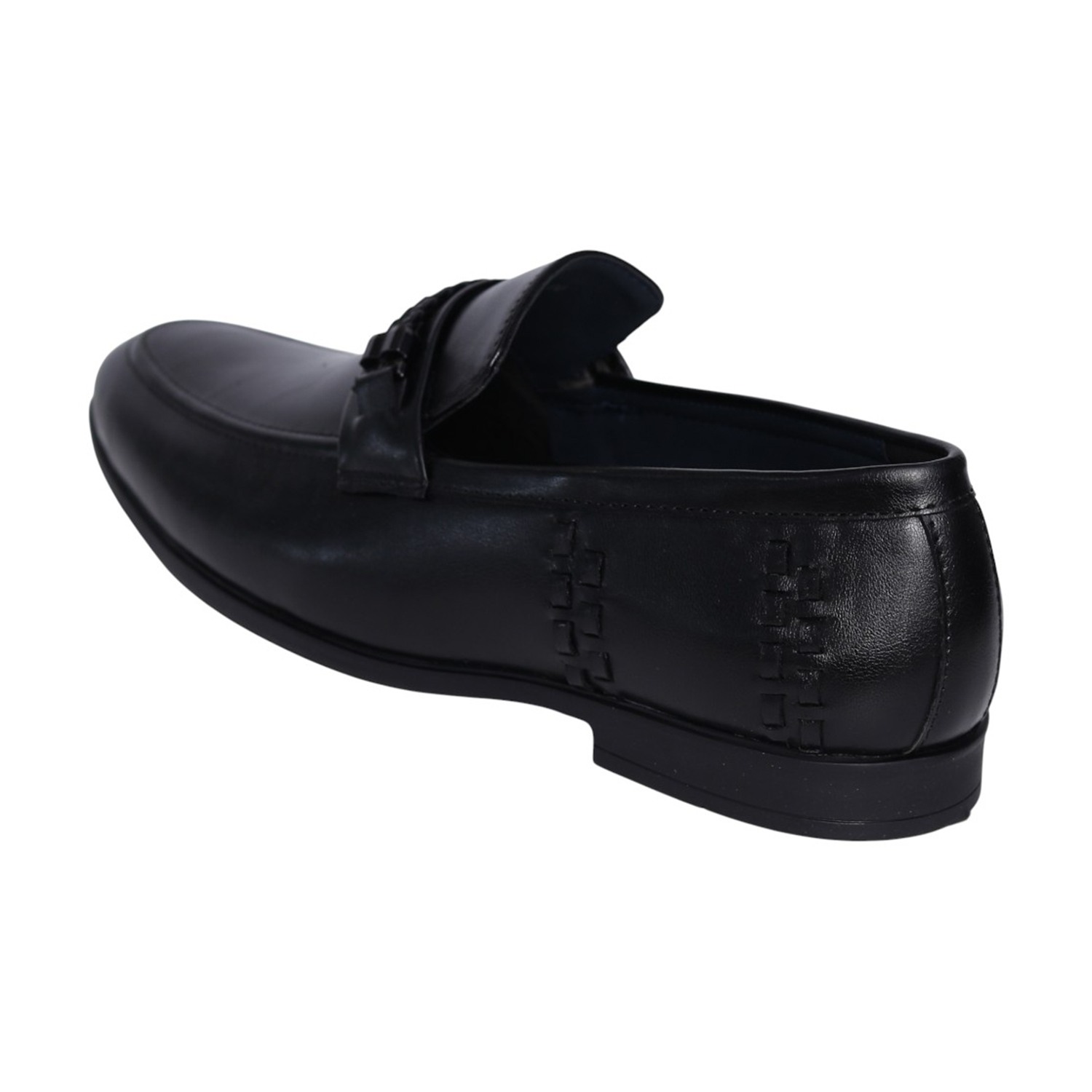 Black Classic Leather Penny Loafer