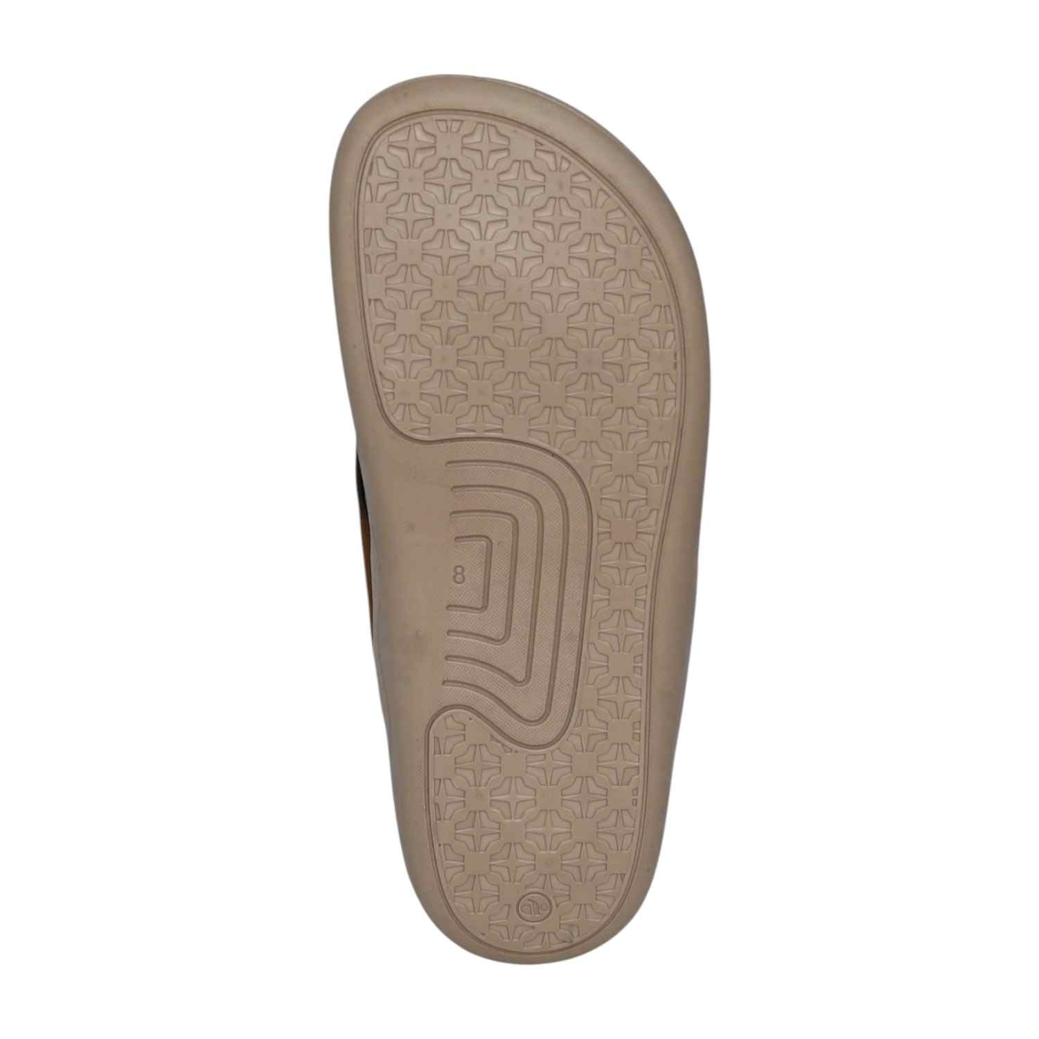 Men Classic Tan Thong Slides