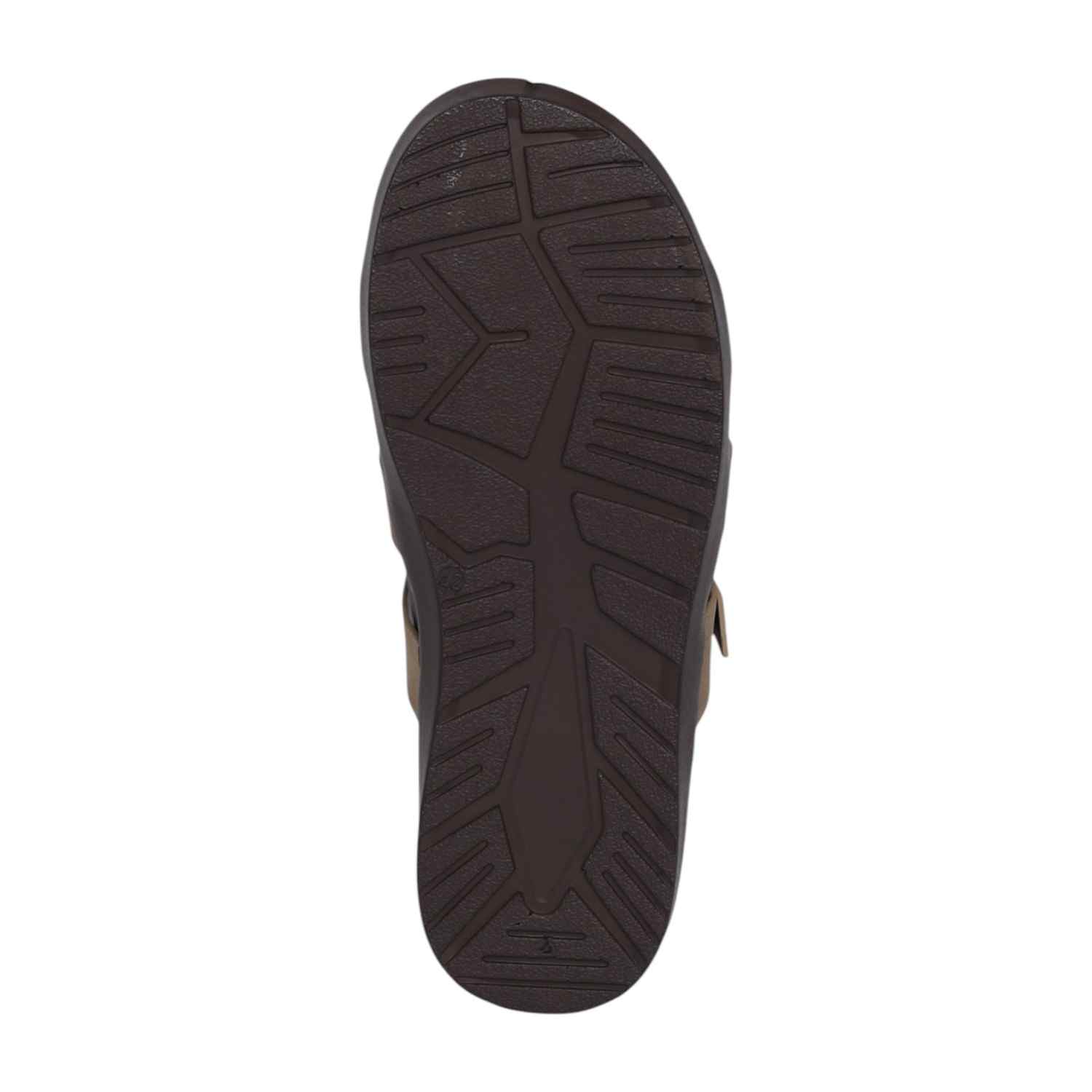 Men Beige H-Strap Casual Slides