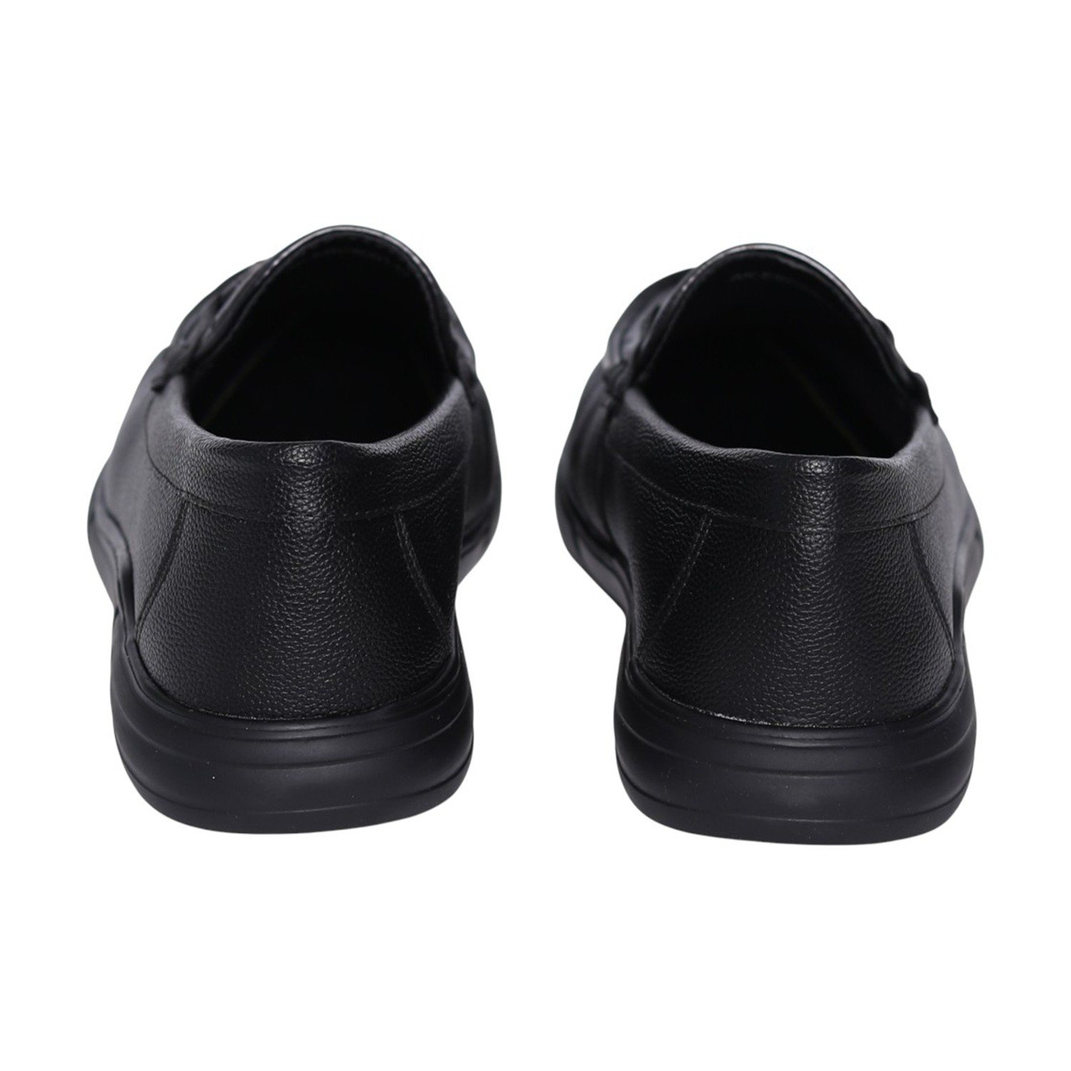 Men Black Orion Bit Loafers