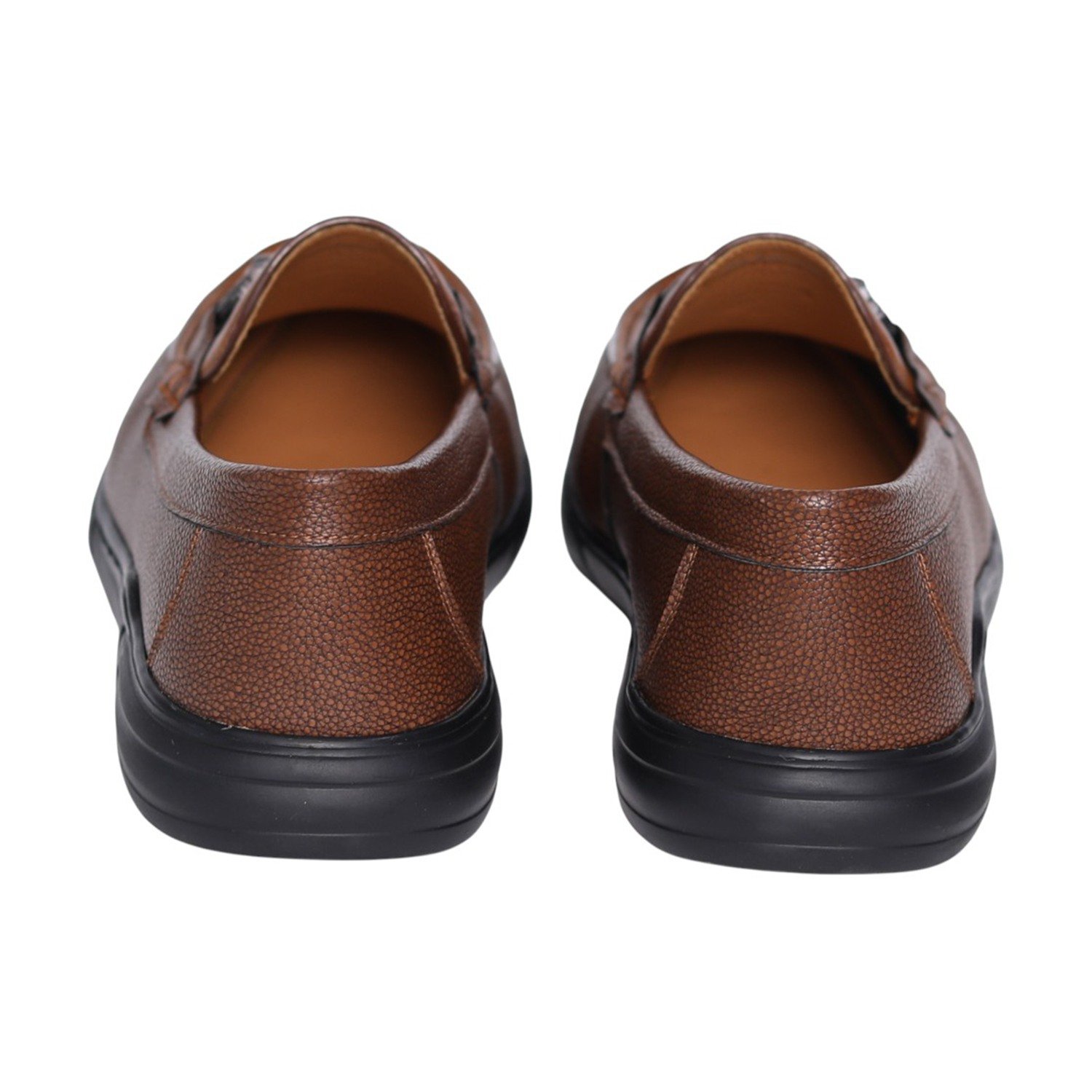 Men Tan Orion Bit Loafers