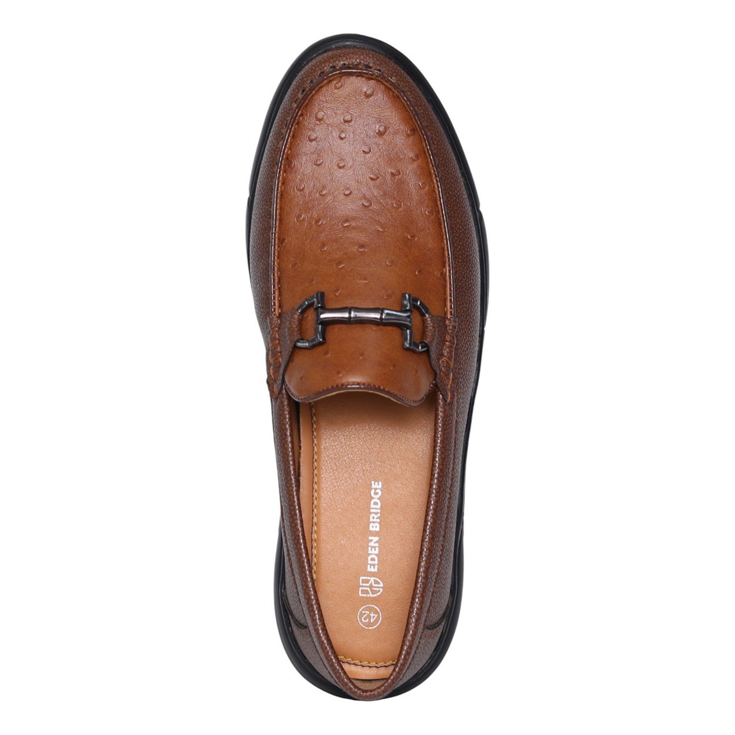 Men Tan Orion Bit Loafers