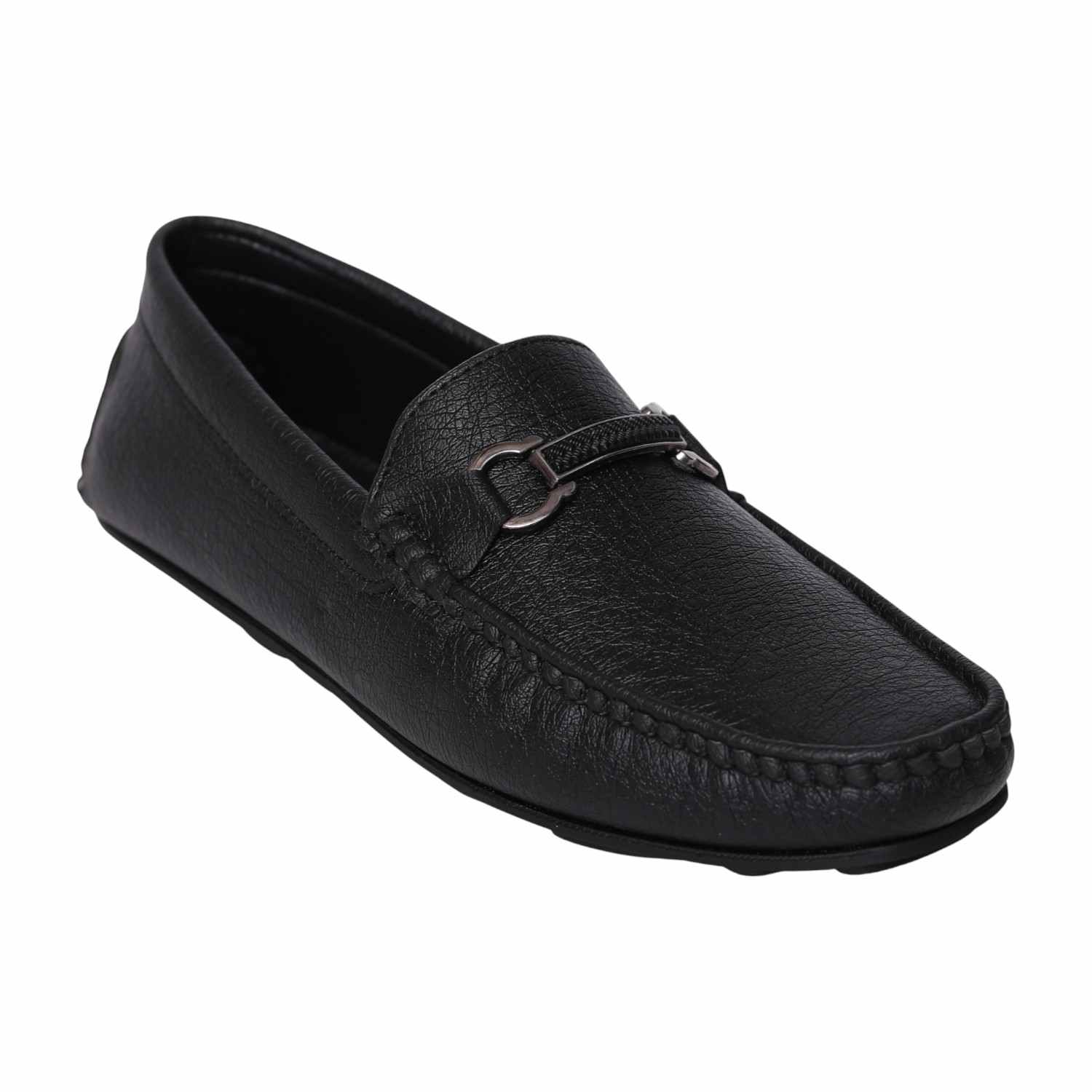 Men’s Classic Black Loafers with Soft Sole