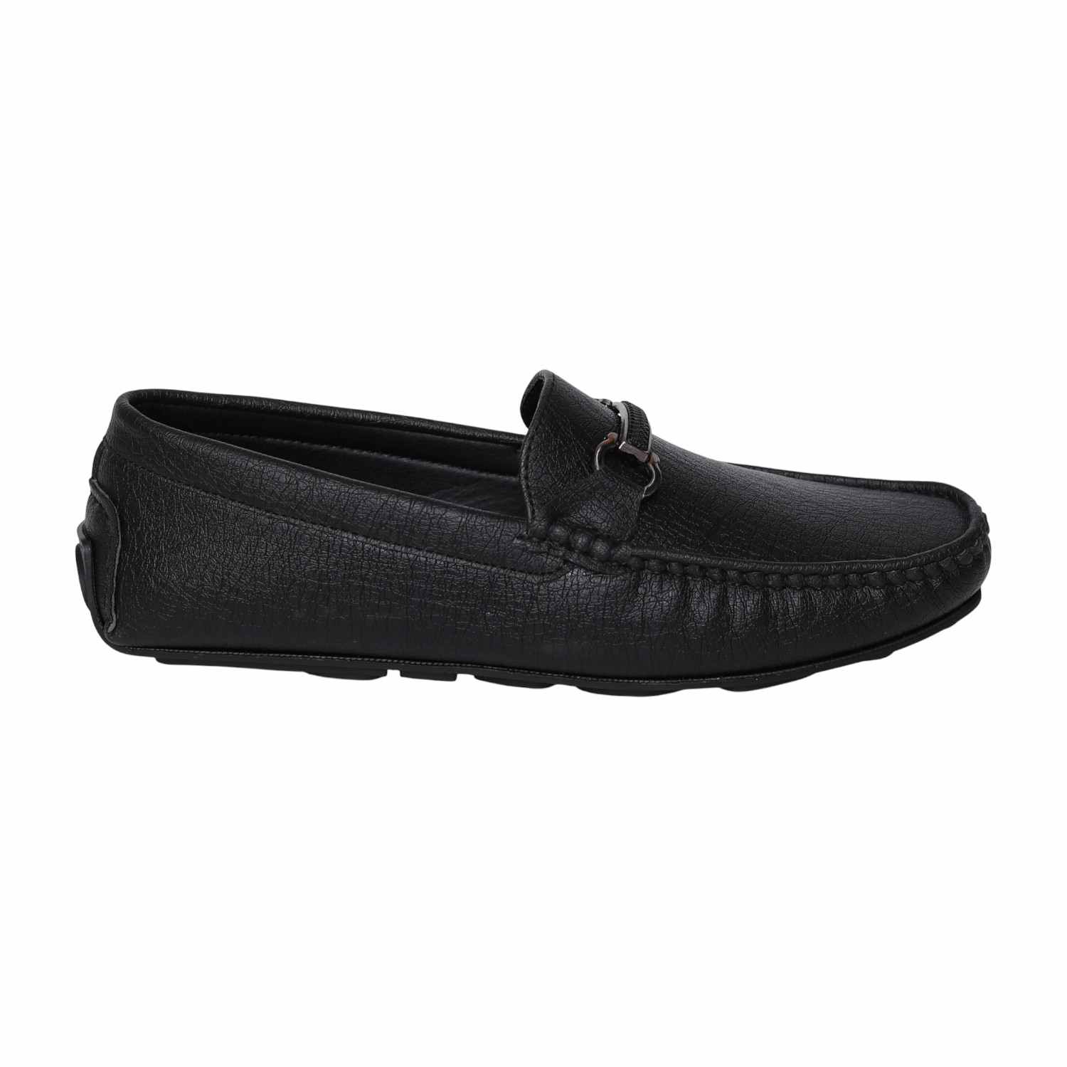 Men’s Classic Black Loafers with Soft Sole