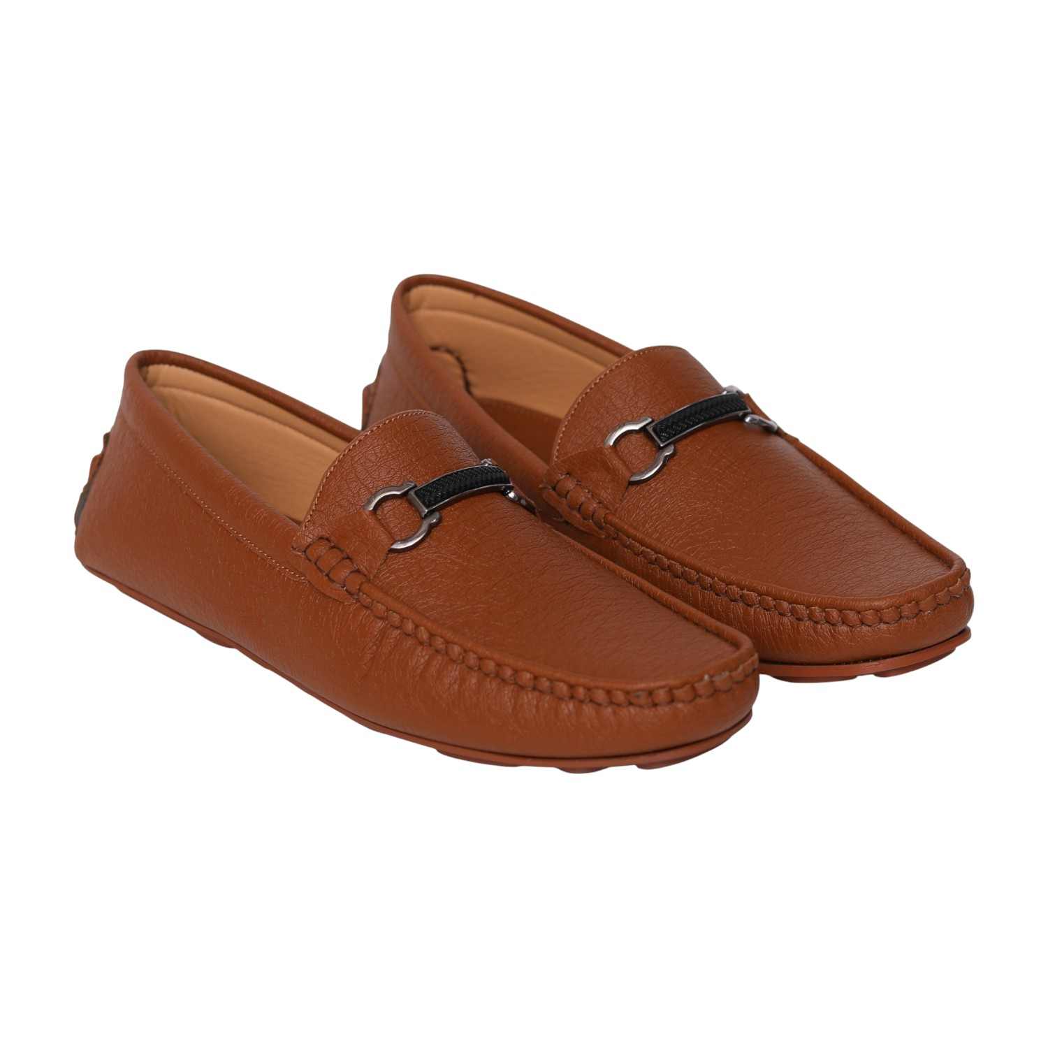 Men’s Classic Tan Loafers with Soft Sole