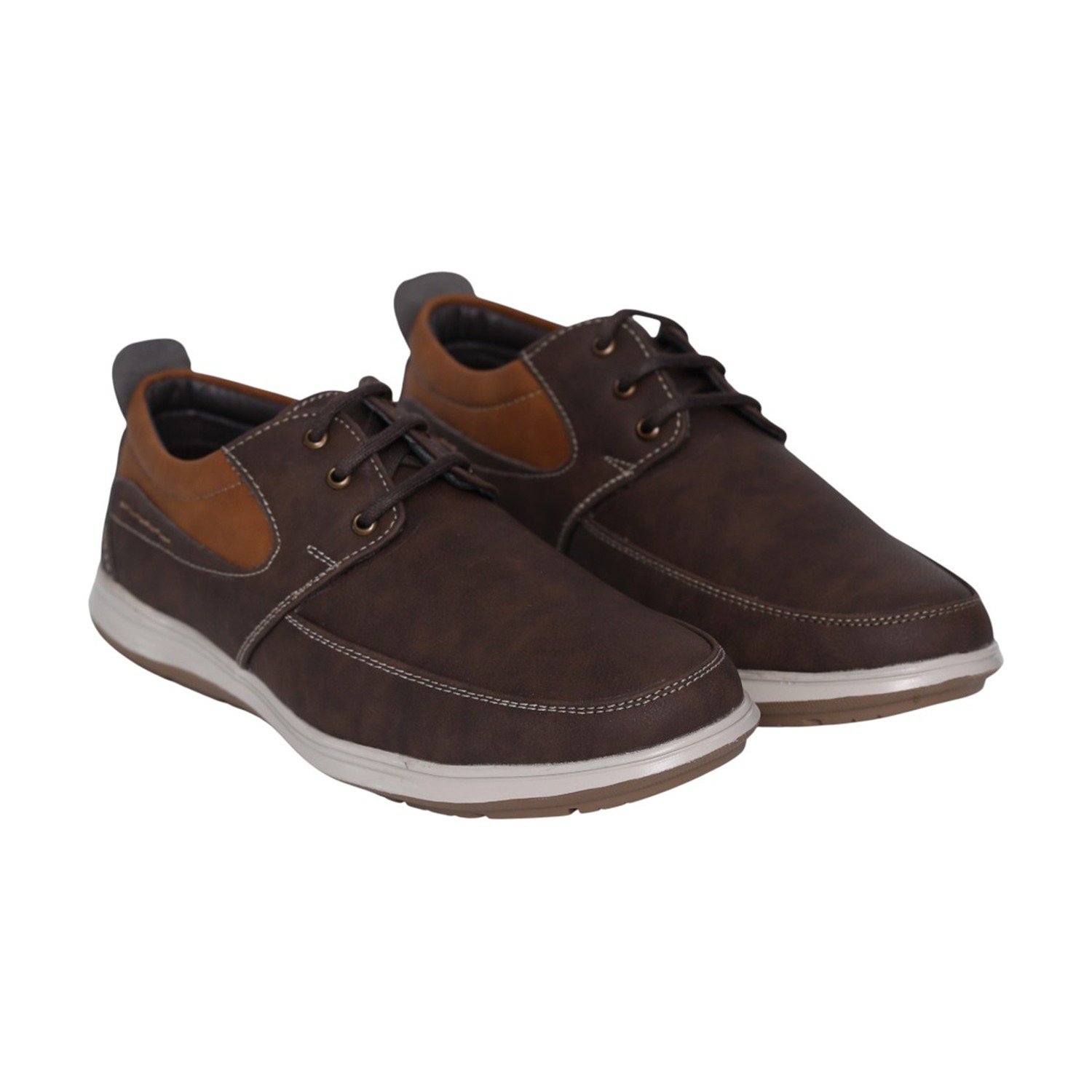 Men Dark Brown WalkLite Casual Shoes