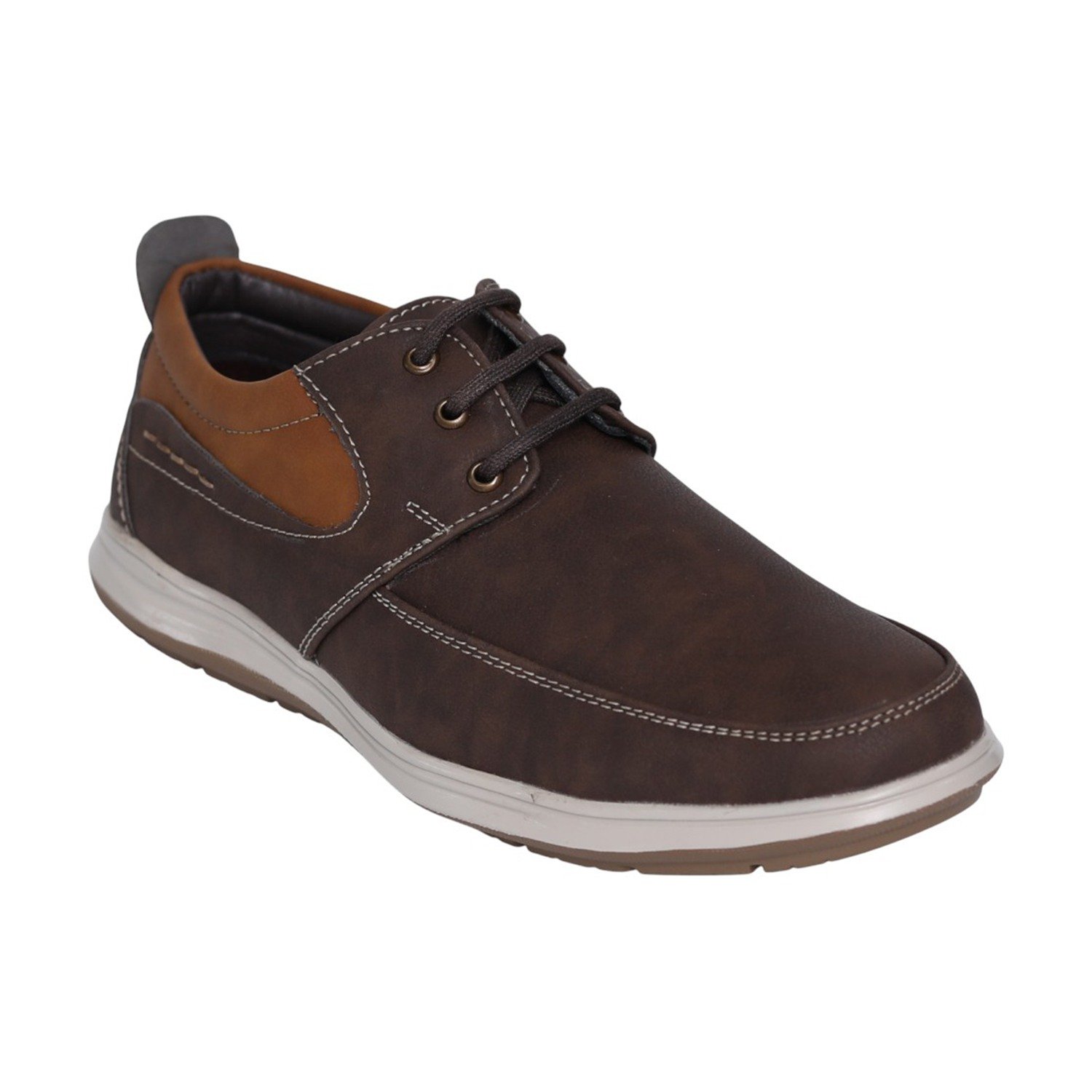 Men Dark Brown WalkLite Casual Shoes