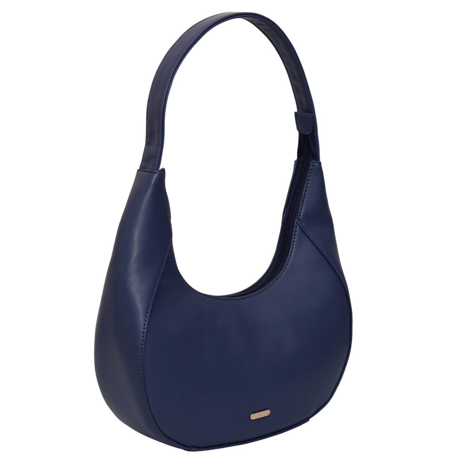 Deep Azure Crescent Bag