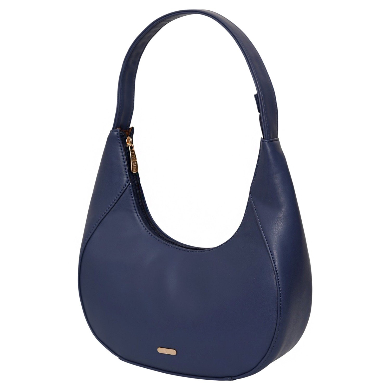 Deep Azure Crescent Bag